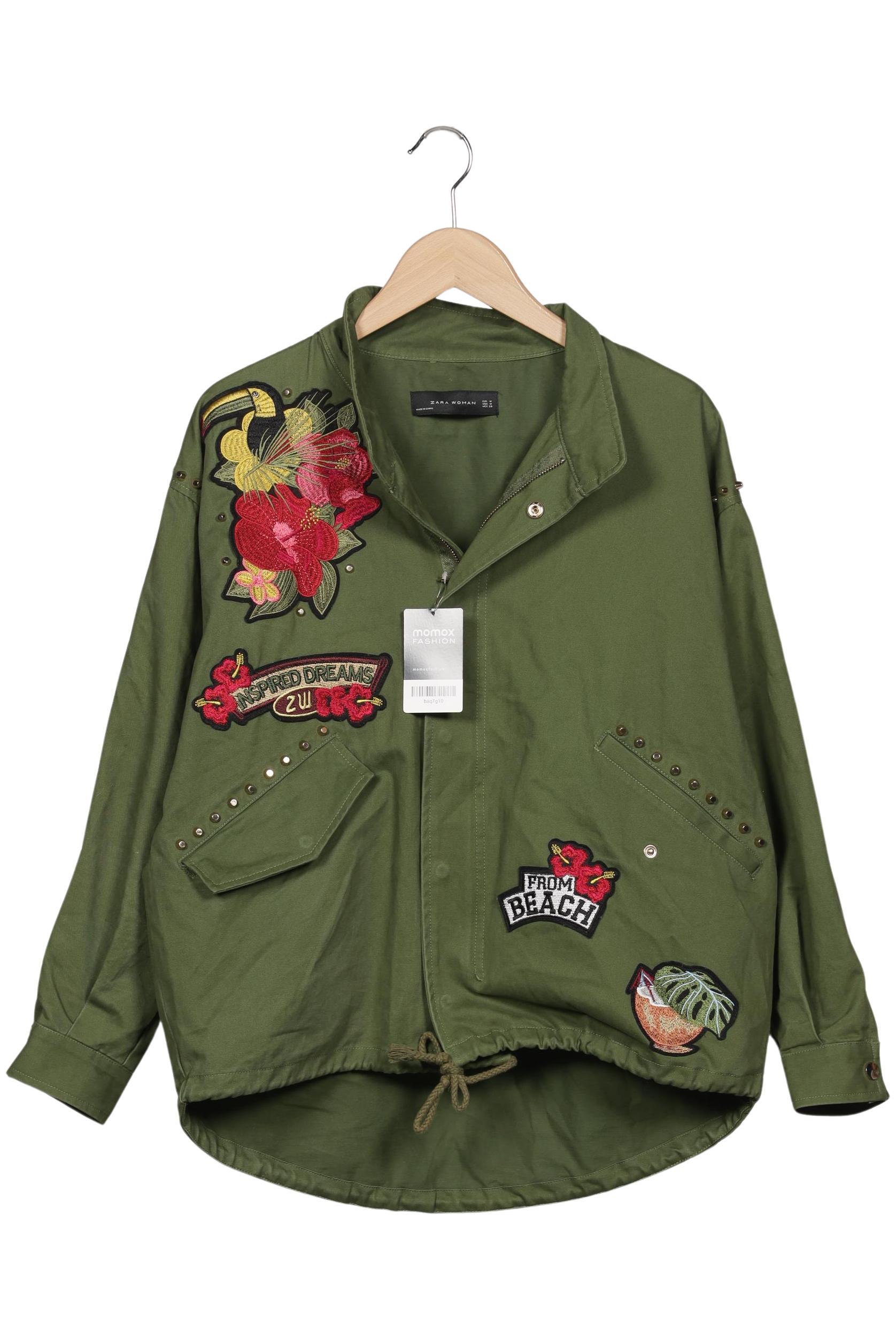 

Zara Damen Jacke, grün, Gr. 38