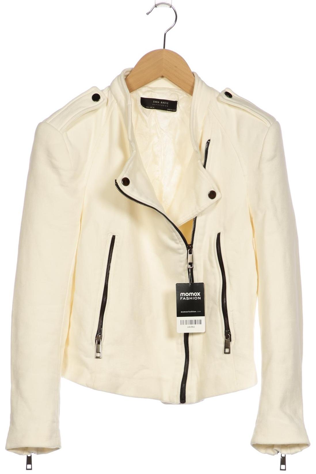 

Zara Damen Jacke, cremeweiß, Gr. 42