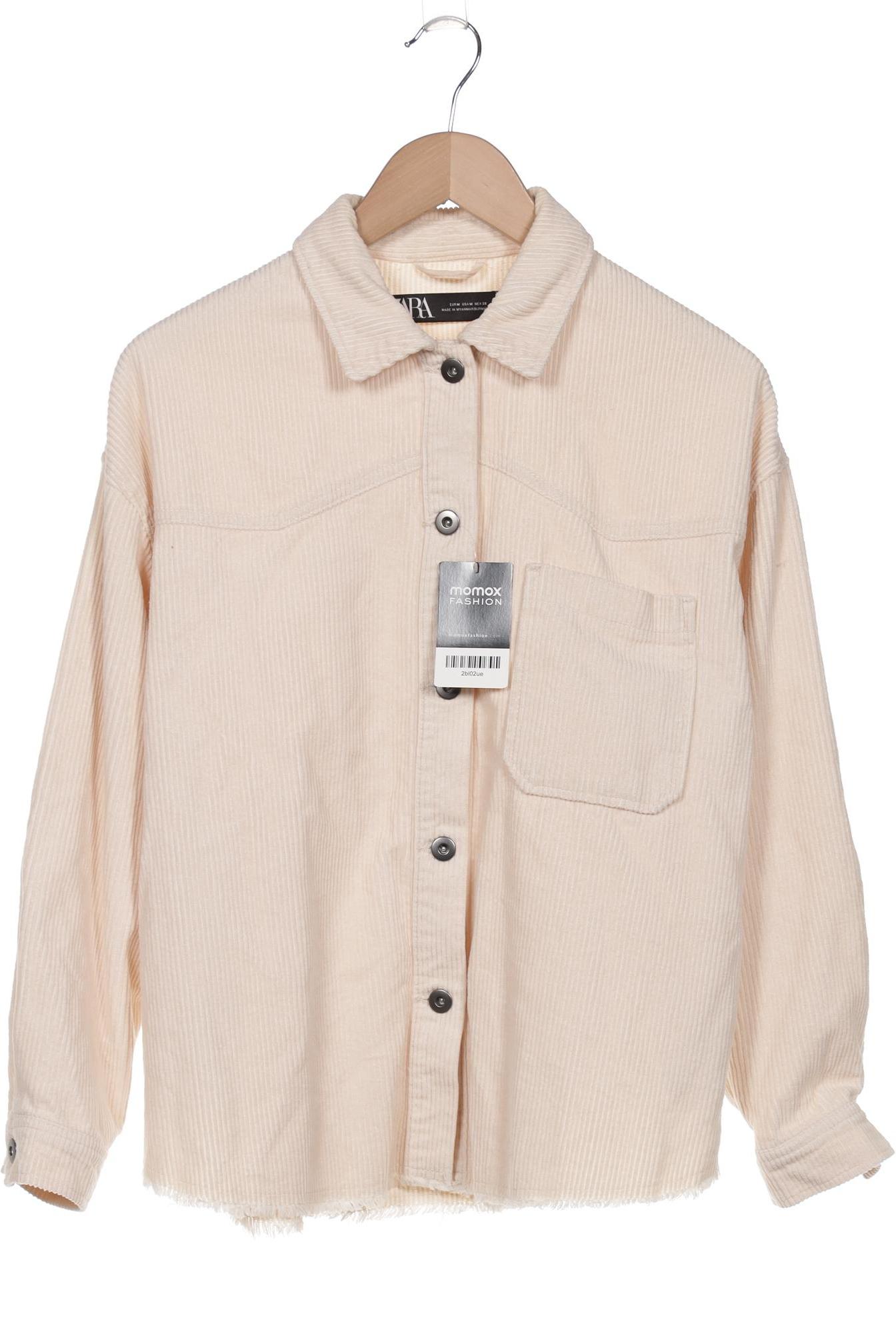 

Zara Damen Jacke, beige, Gr. 38