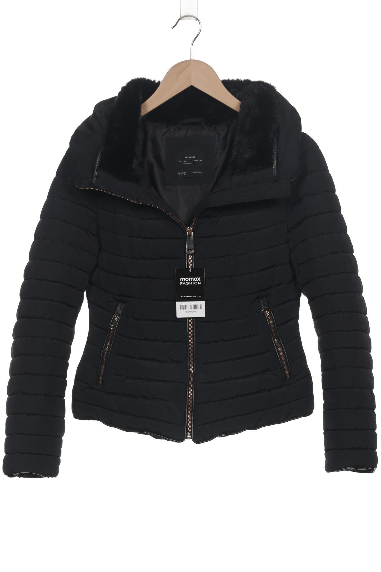 Thumbnail - Zara Damen Jacke, schwarz, Gr. 36