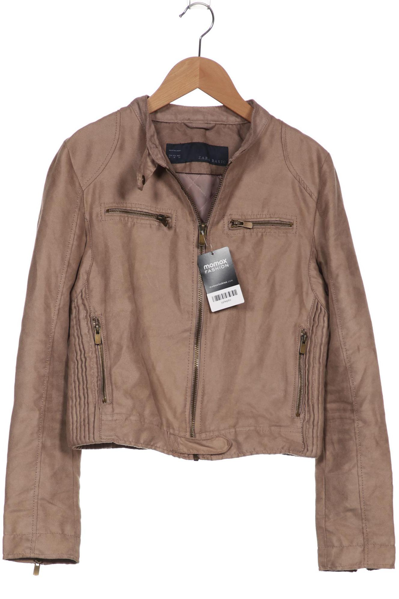 

Zara Damen Jacke, beige, Gr. 38