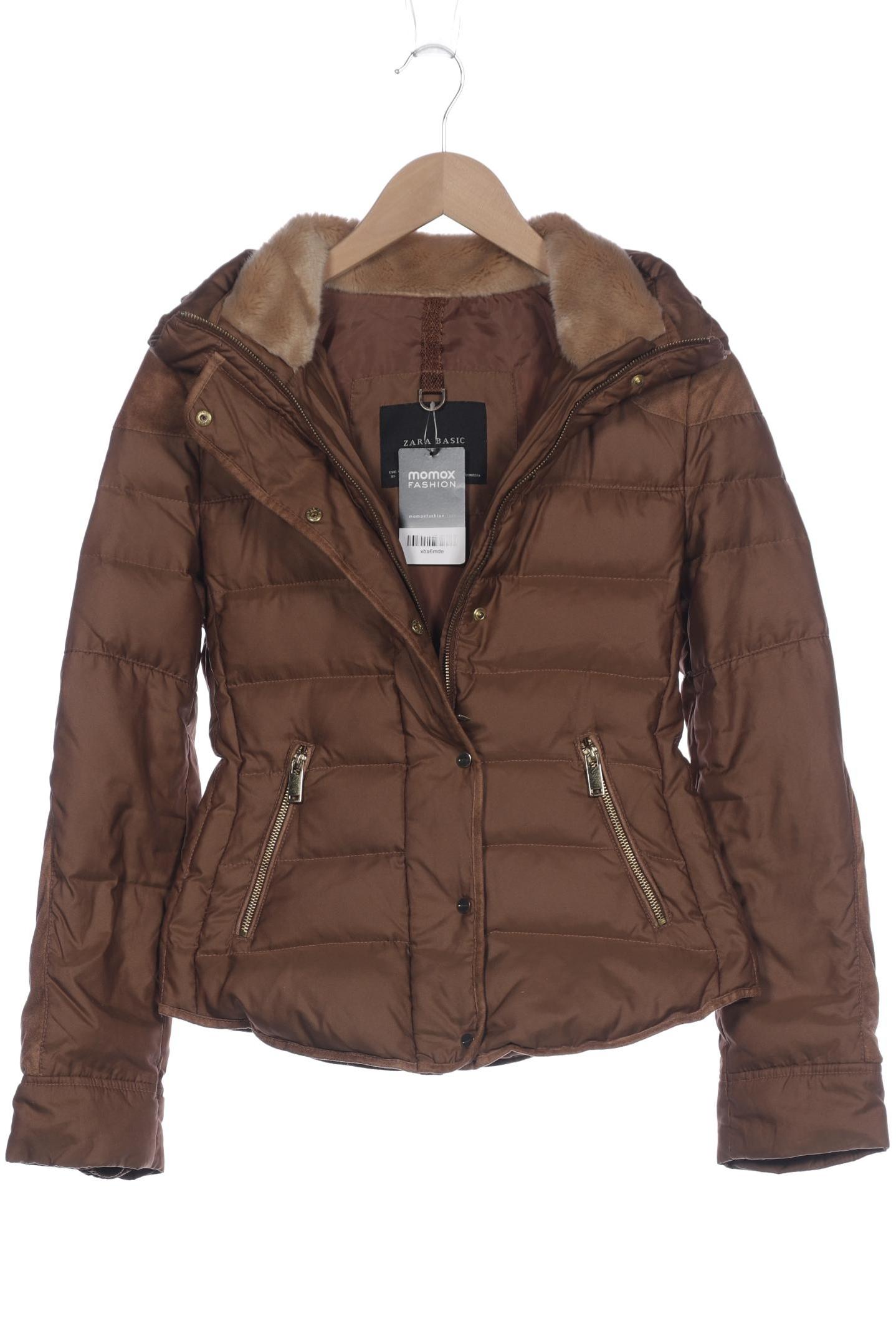 

Zara Damen Jacke, braun, Gr. 34