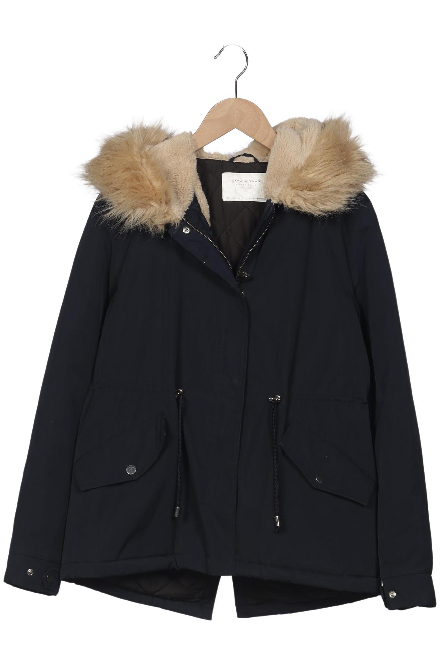 

Zara Damen Jacke, marineblau, Gr. 38