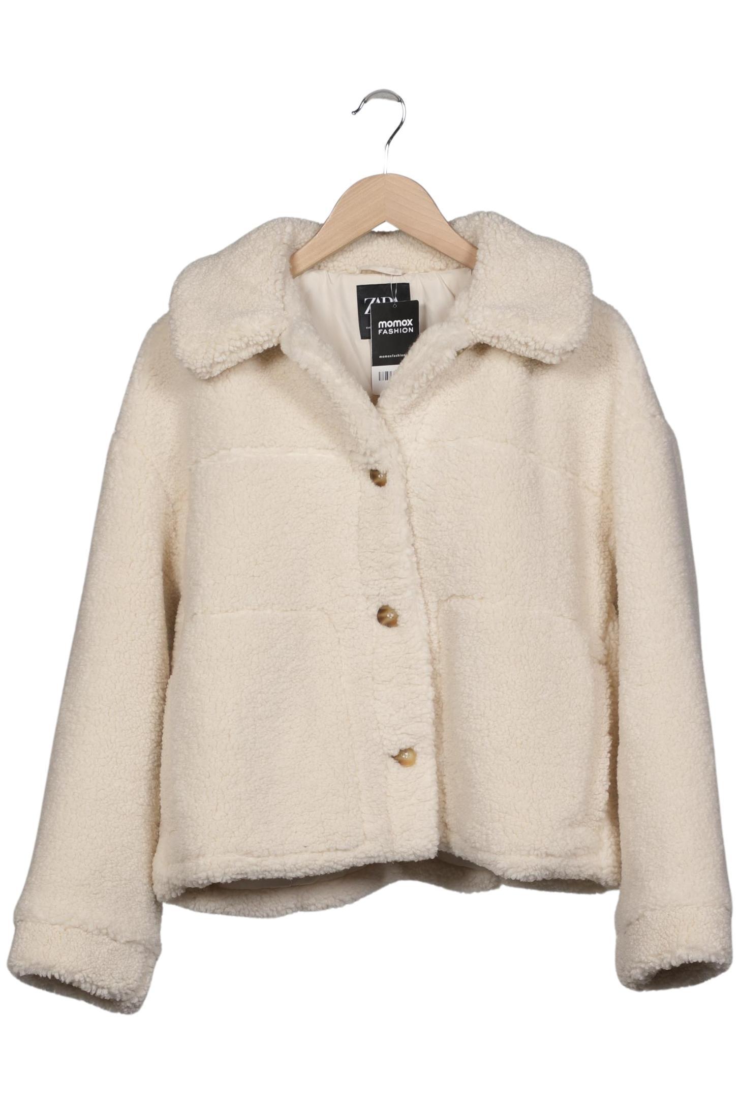 

Zara Damen Jacke, cremeweiß, Gr. 42