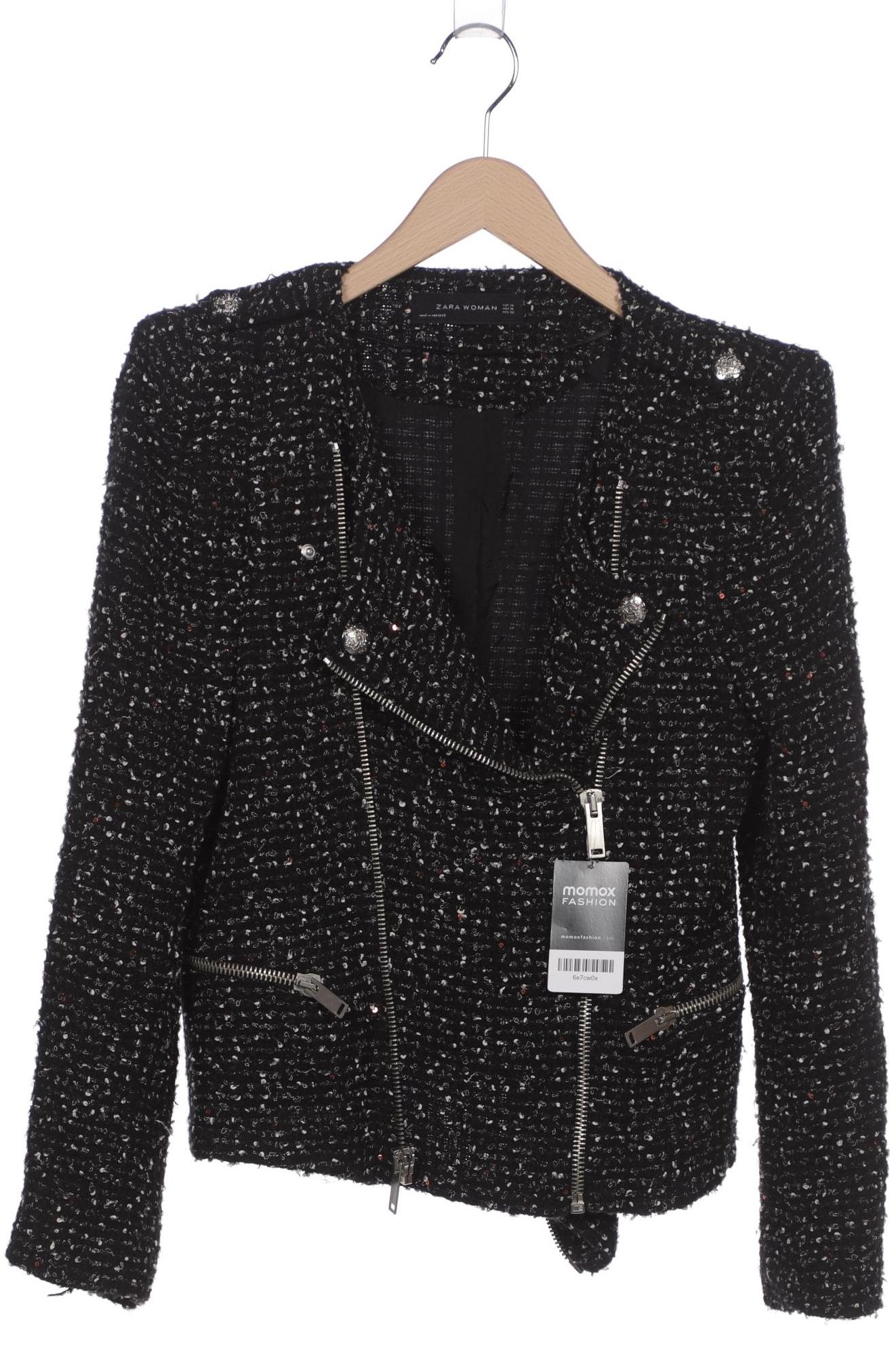 

Zara Damen Jacke, schwarz, Gr. 44