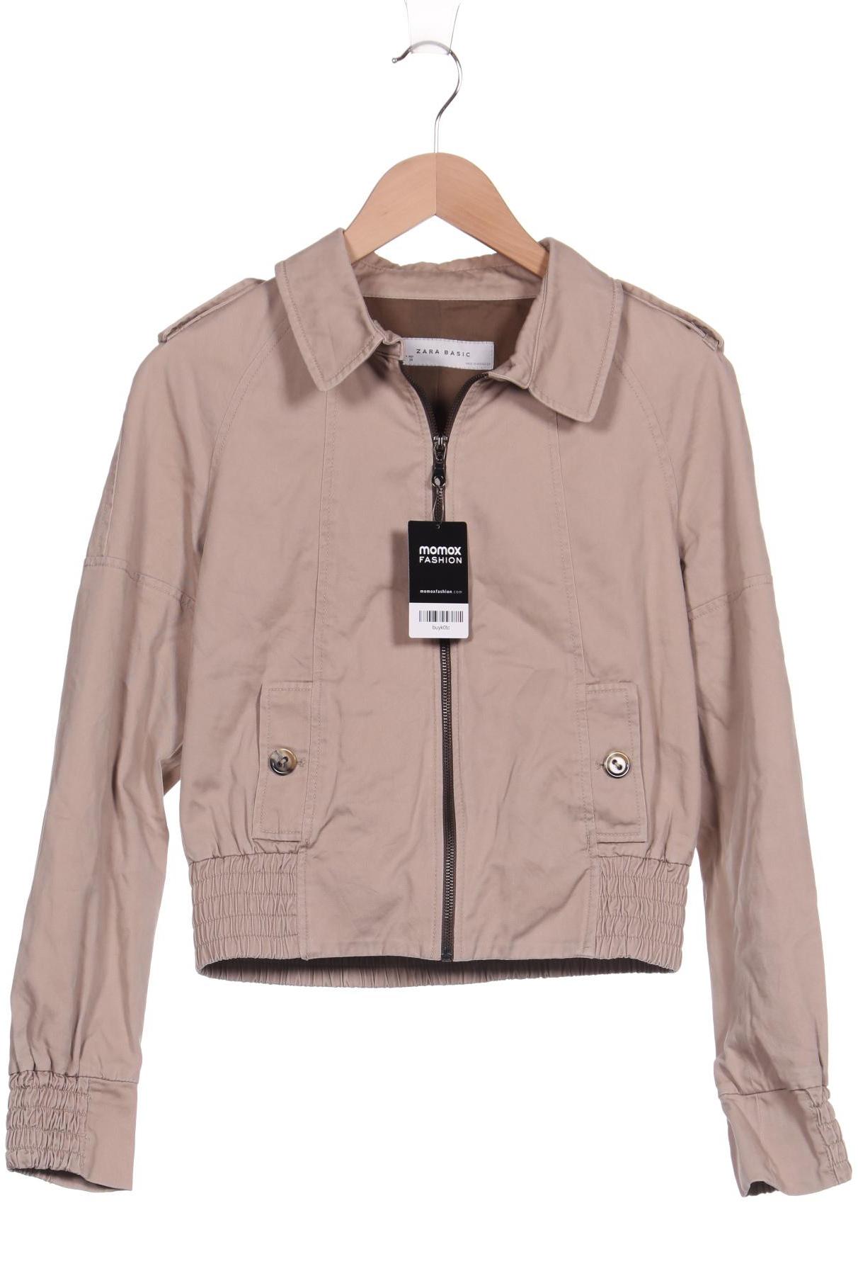 

ZARA Damen Jacke, beige