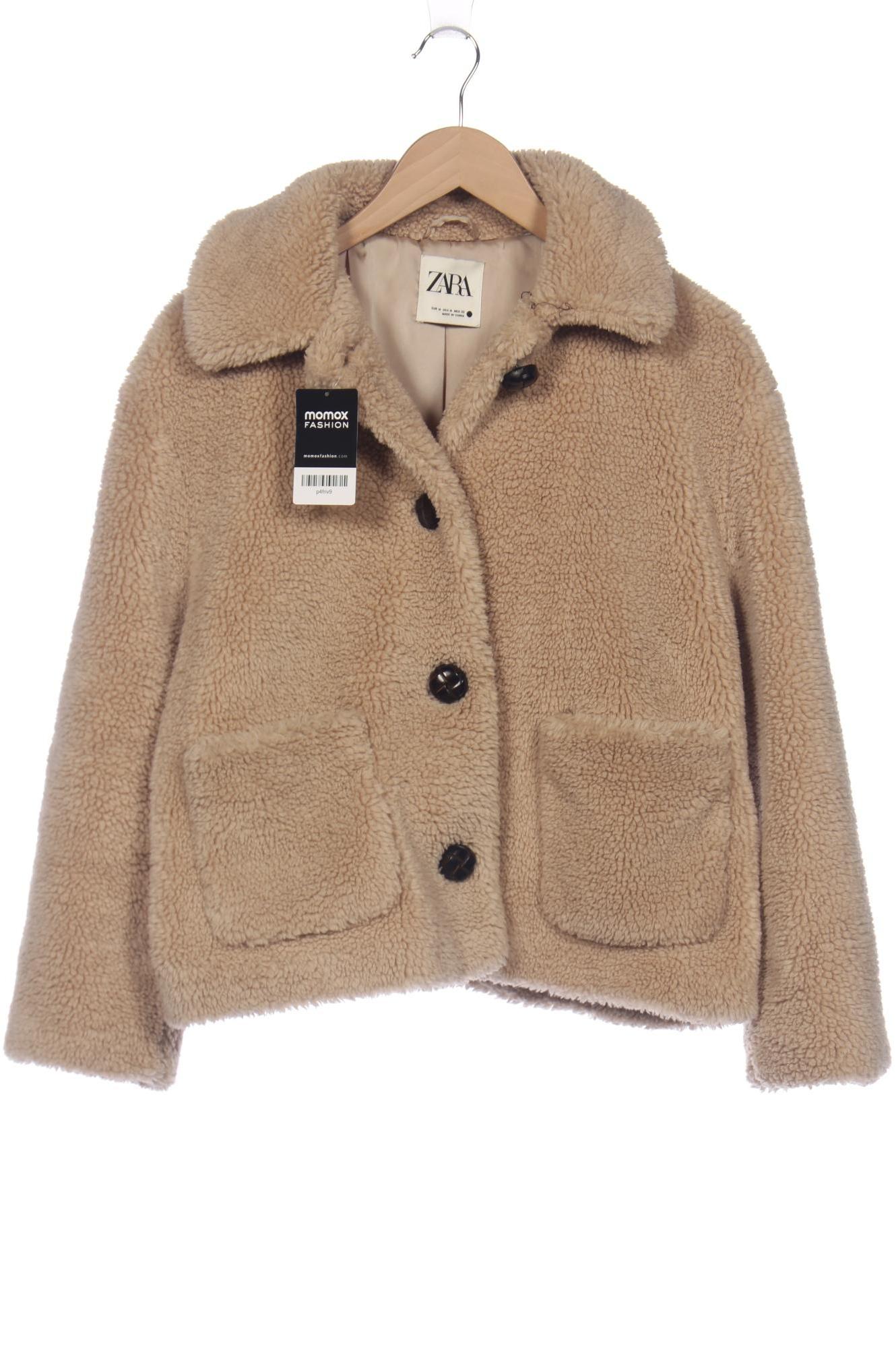 

Zara Damen Jacke, beige, Gr. 38