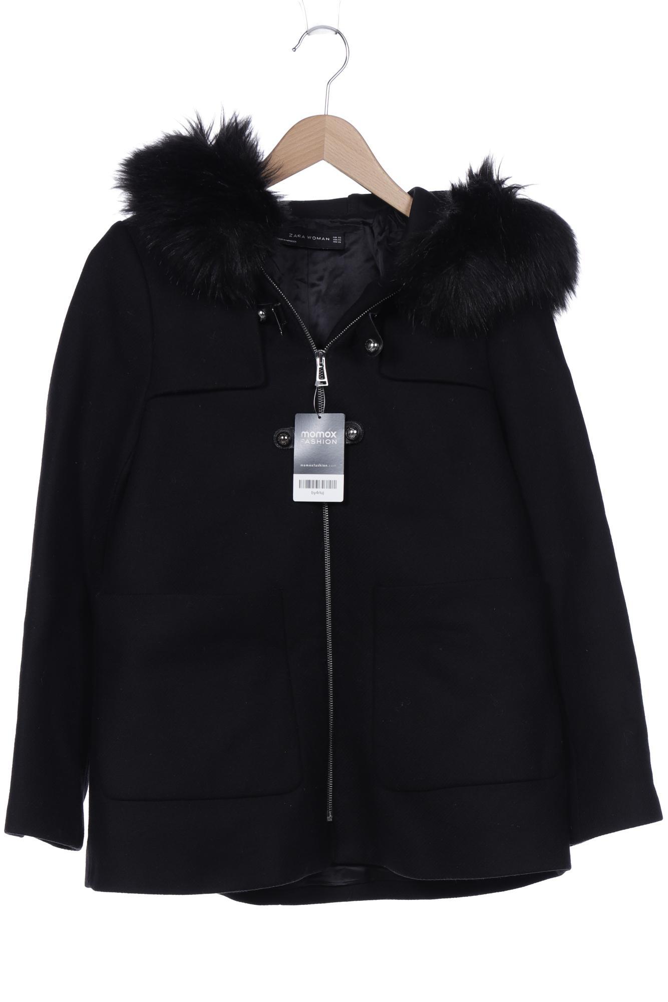 

ZARA Damen Jacke, schwarz