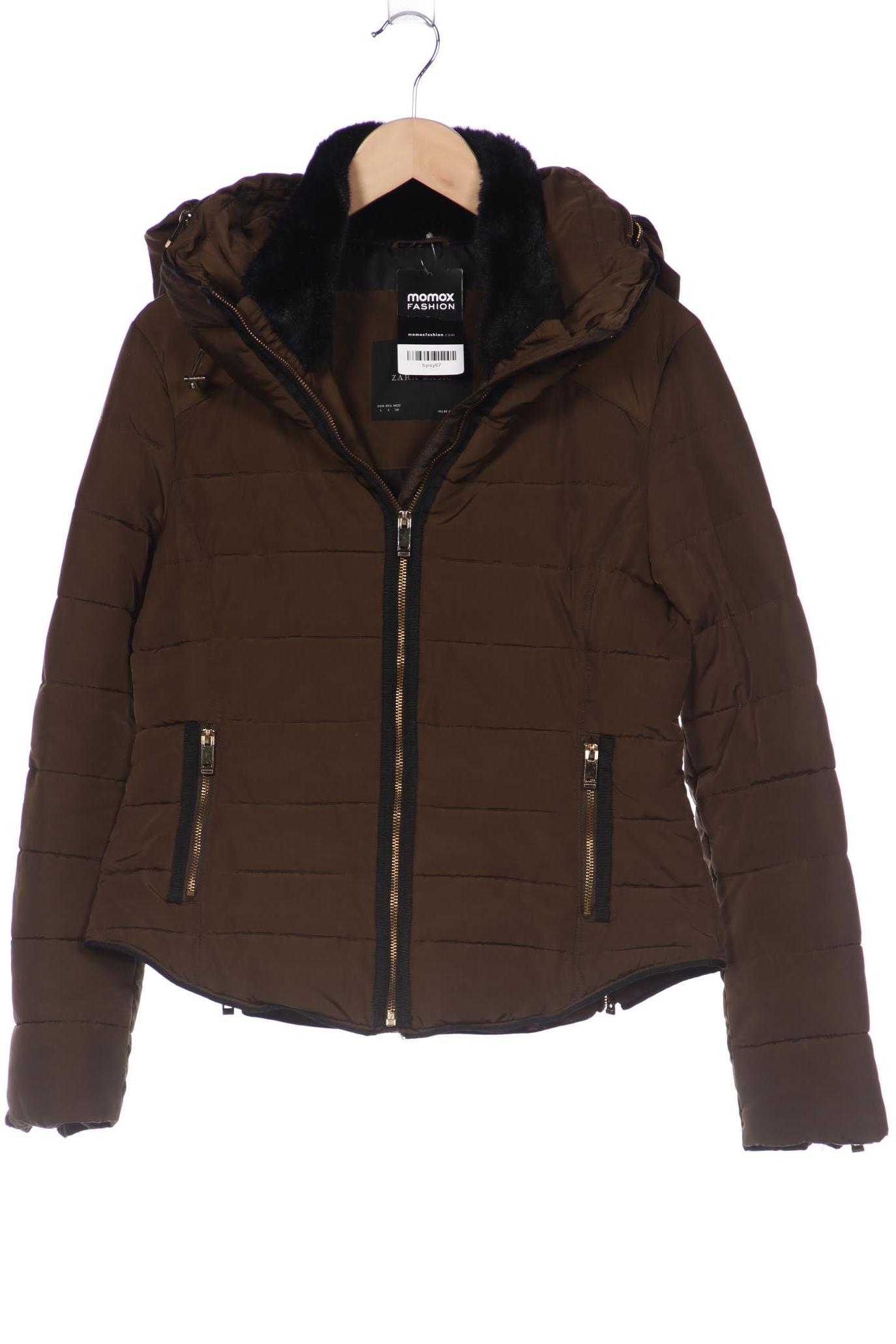 

ZARA Damen Jacke, braun