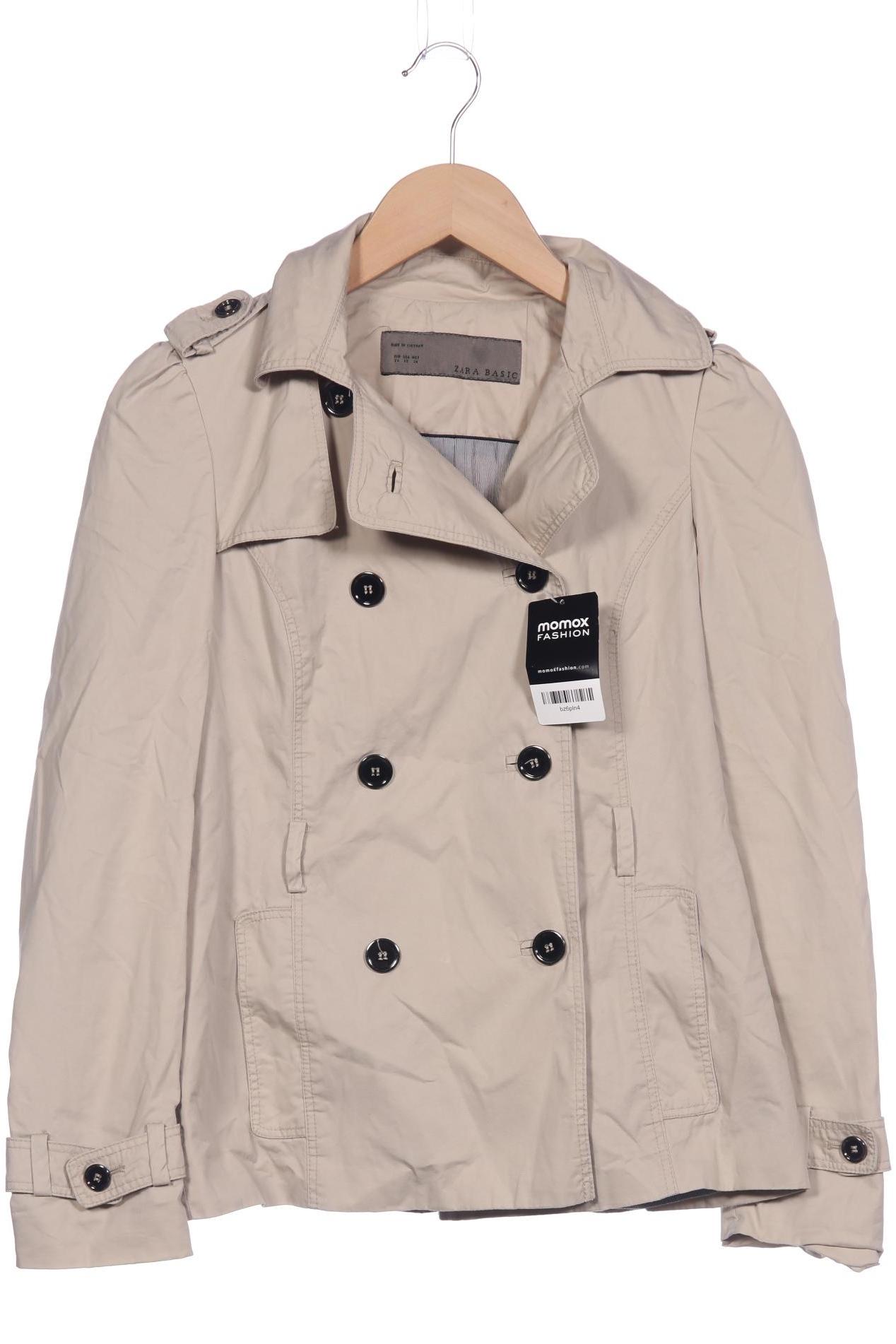 

Zara Damen Jacke, beige, Gr. 34