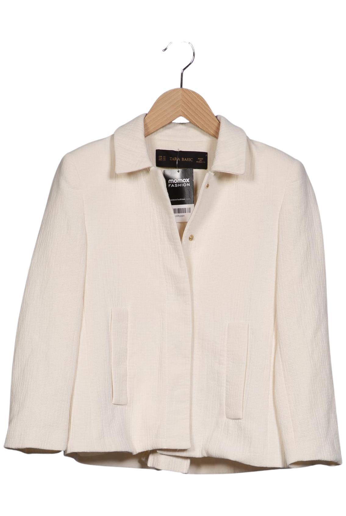 

Zara Damen Jacke, cremeweiß, Gr. 34