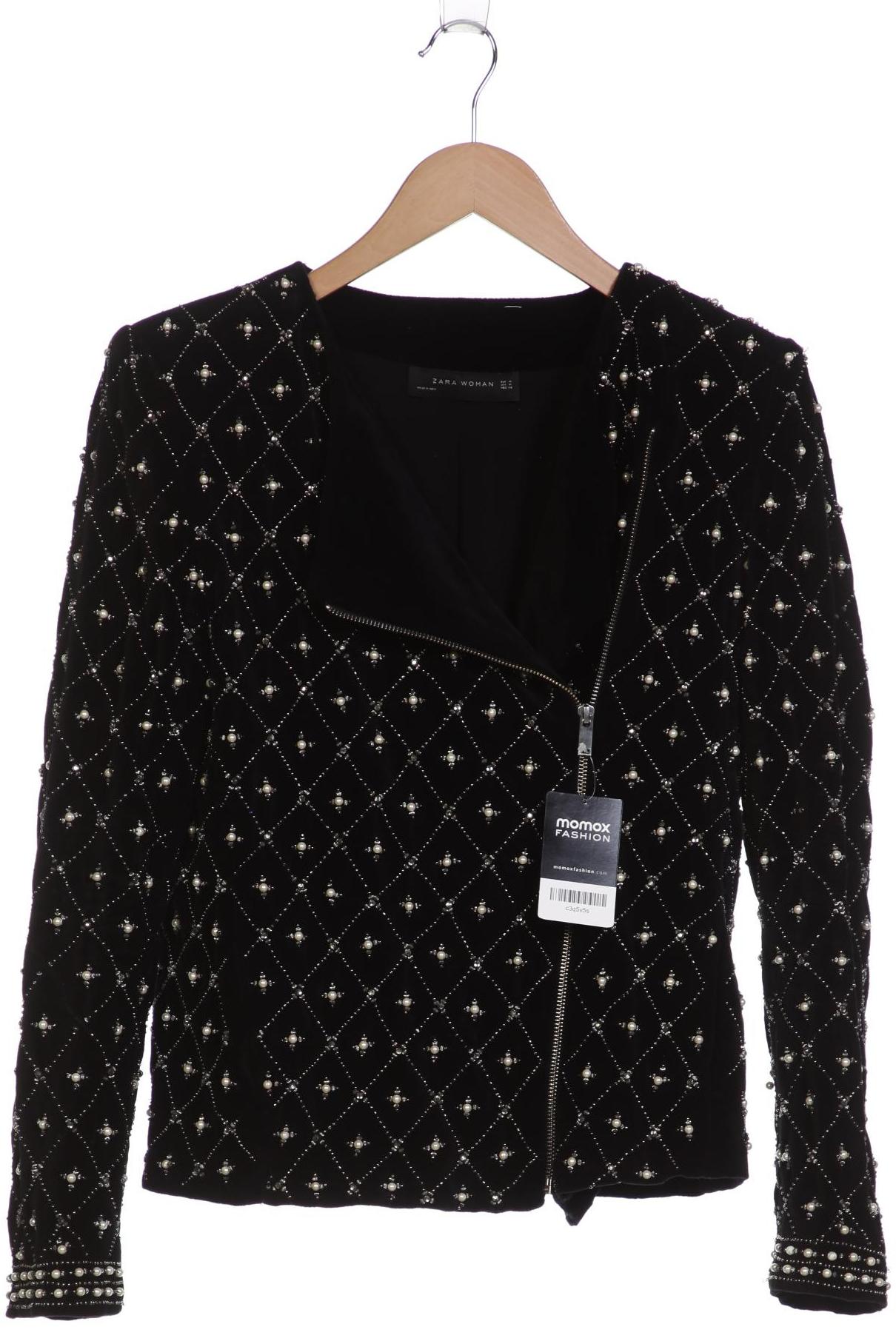 

Zara Damen Jacke, schwarz, Gr. 38