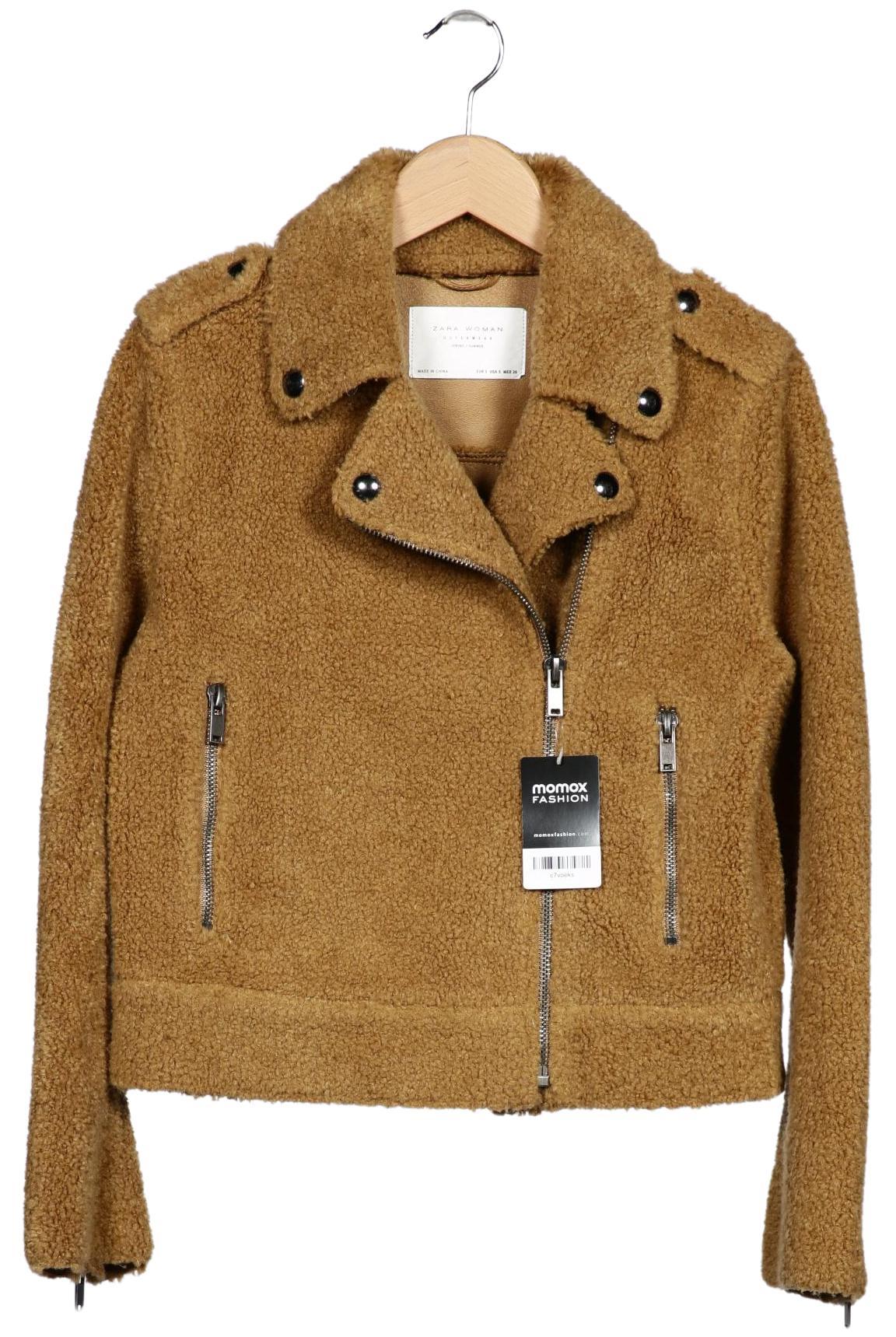 

Zara Damen Jacke, braun, Gr. 36