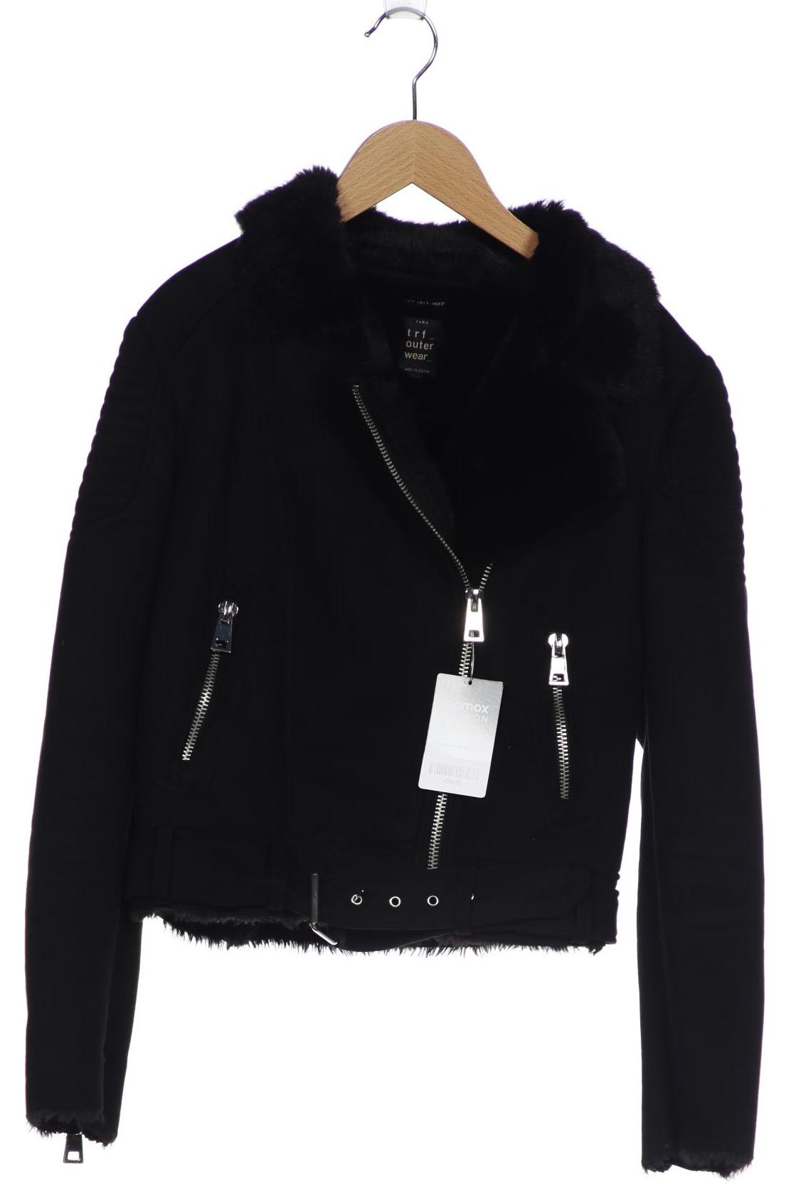 

ZARA Damen Jacke, schwarz