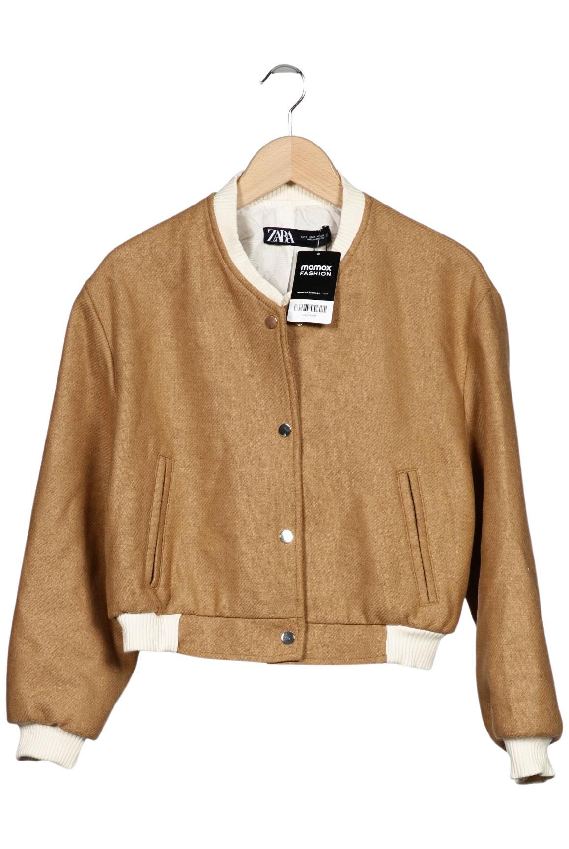 

Zara Damen Jacke, beige, Gr. 38