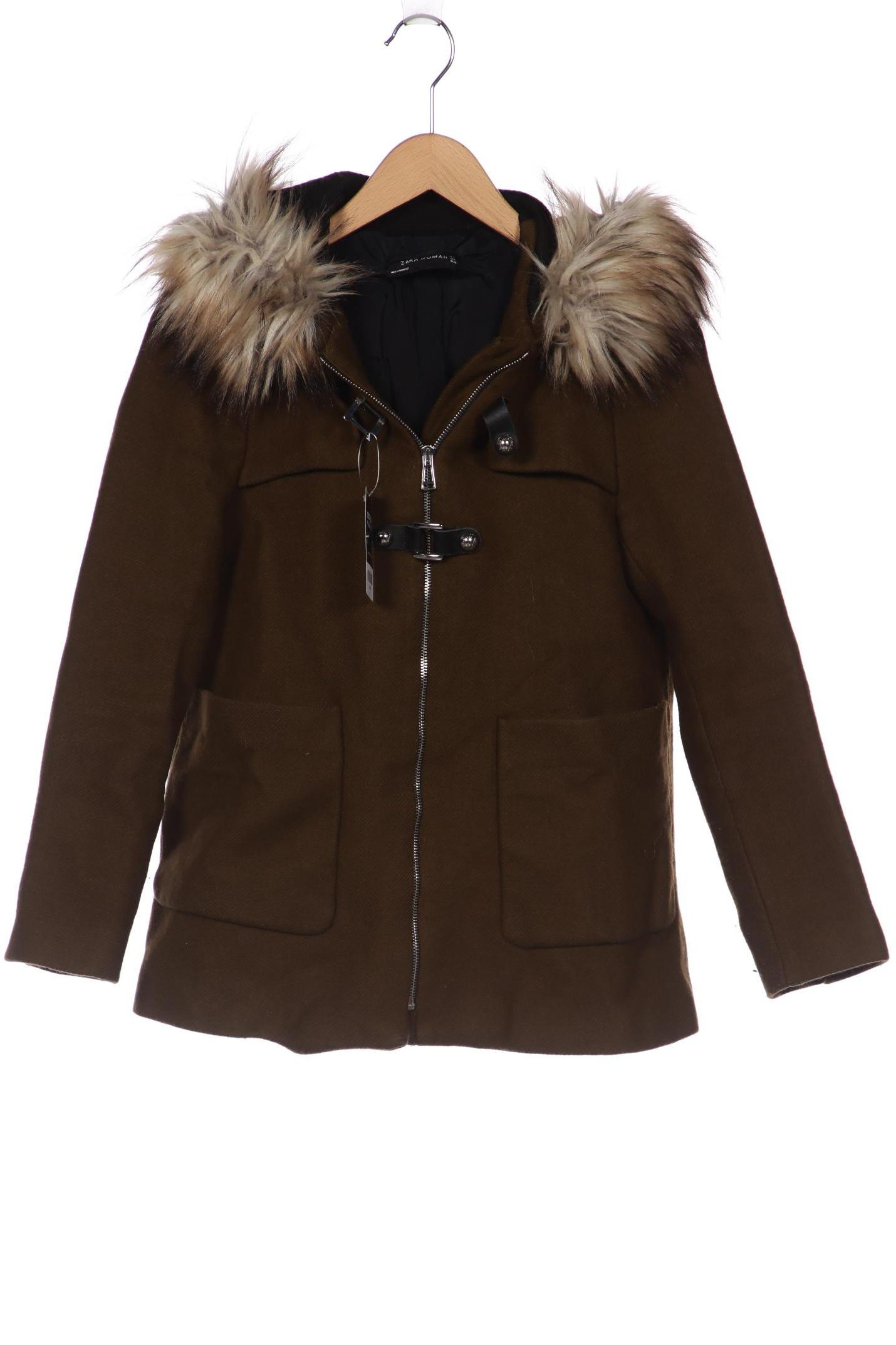 

ZARA Damen Jacke, braun