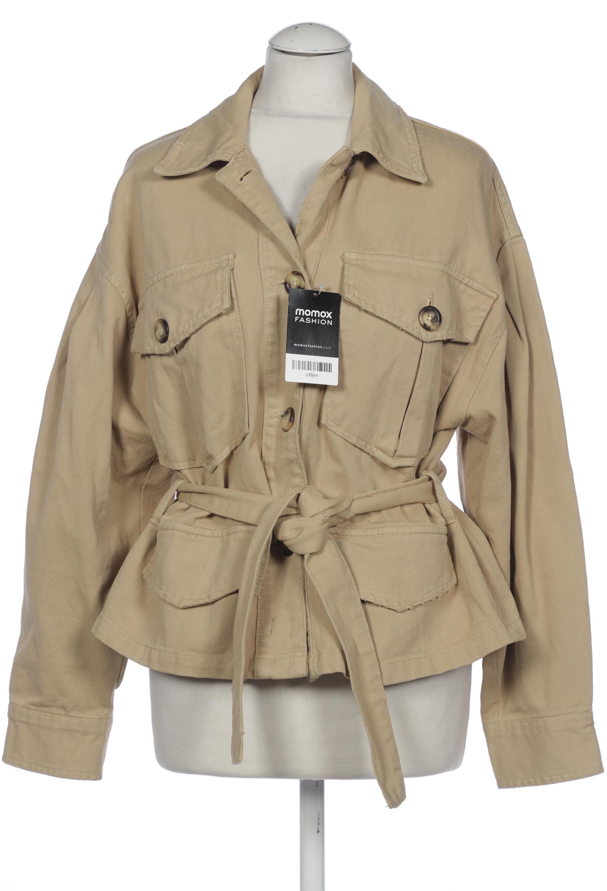 

Zara Damen Jacke, beige, Gr. 36