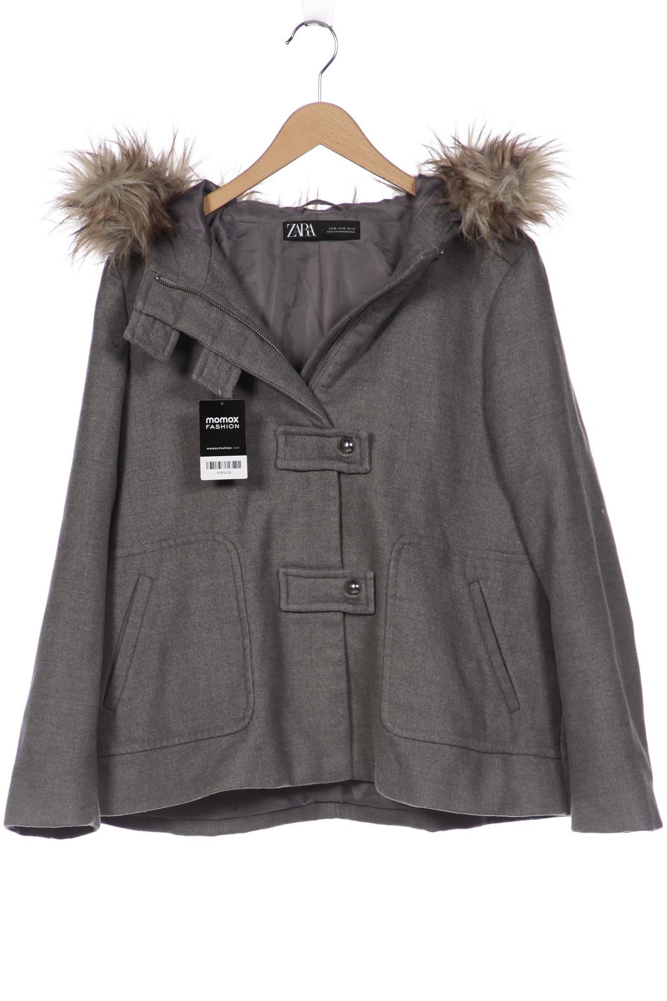 

ZARA Damen Jacke, grau