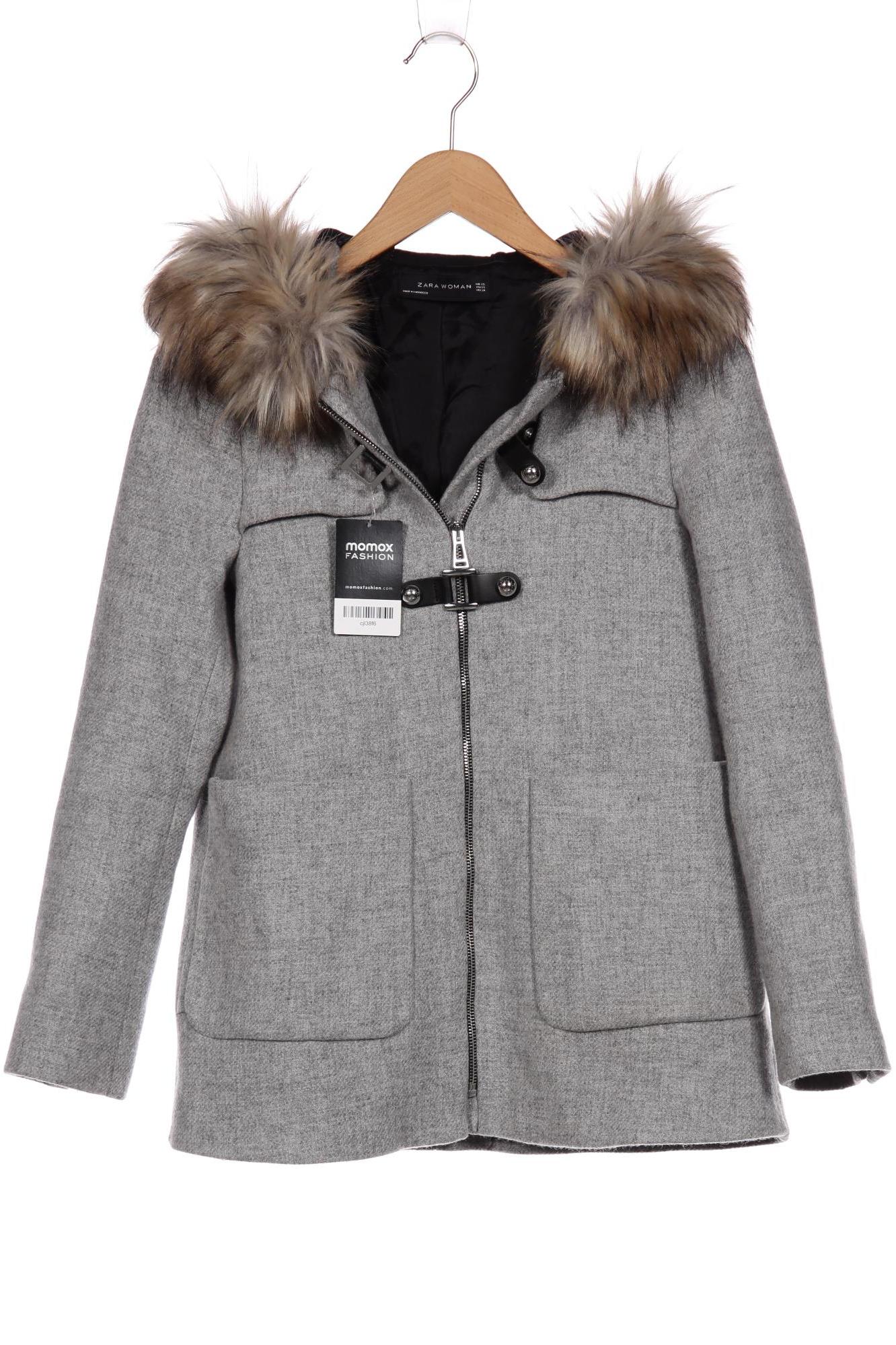 

ZARA Damen Jacke, grau