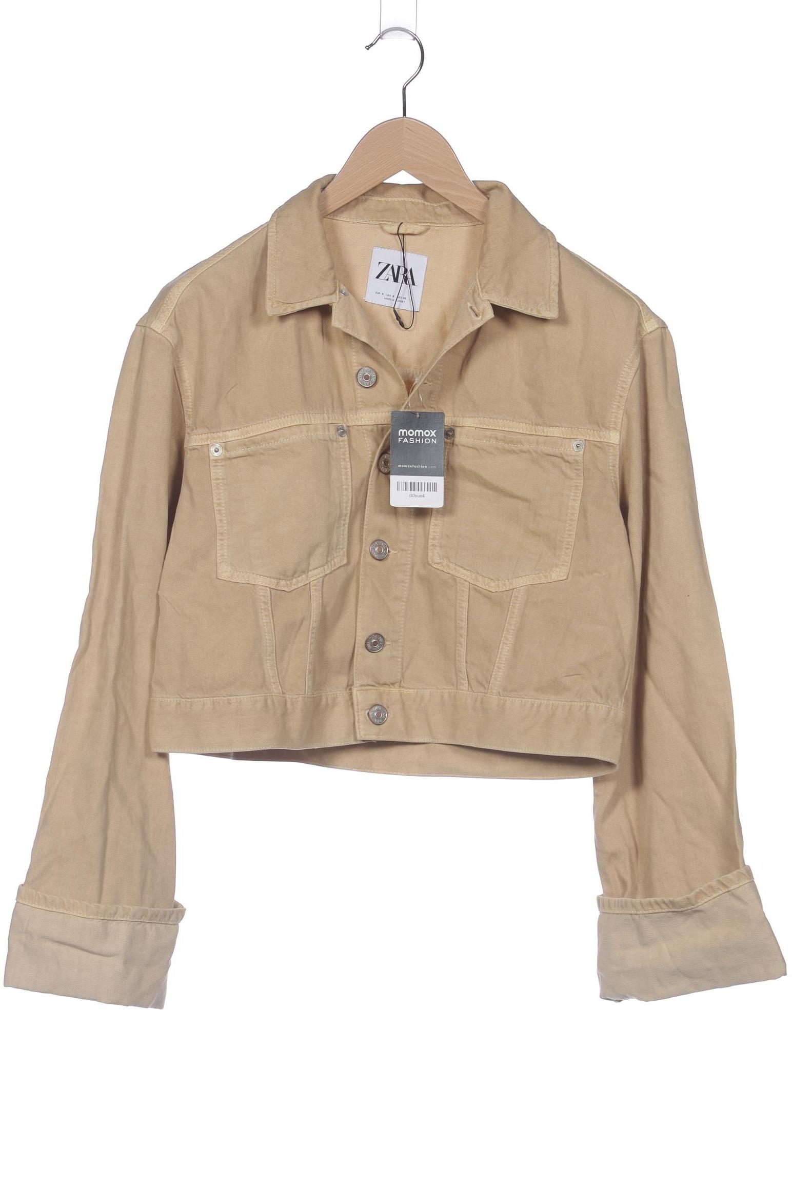

Zara Damen Jacke, beige, Gr. 36
