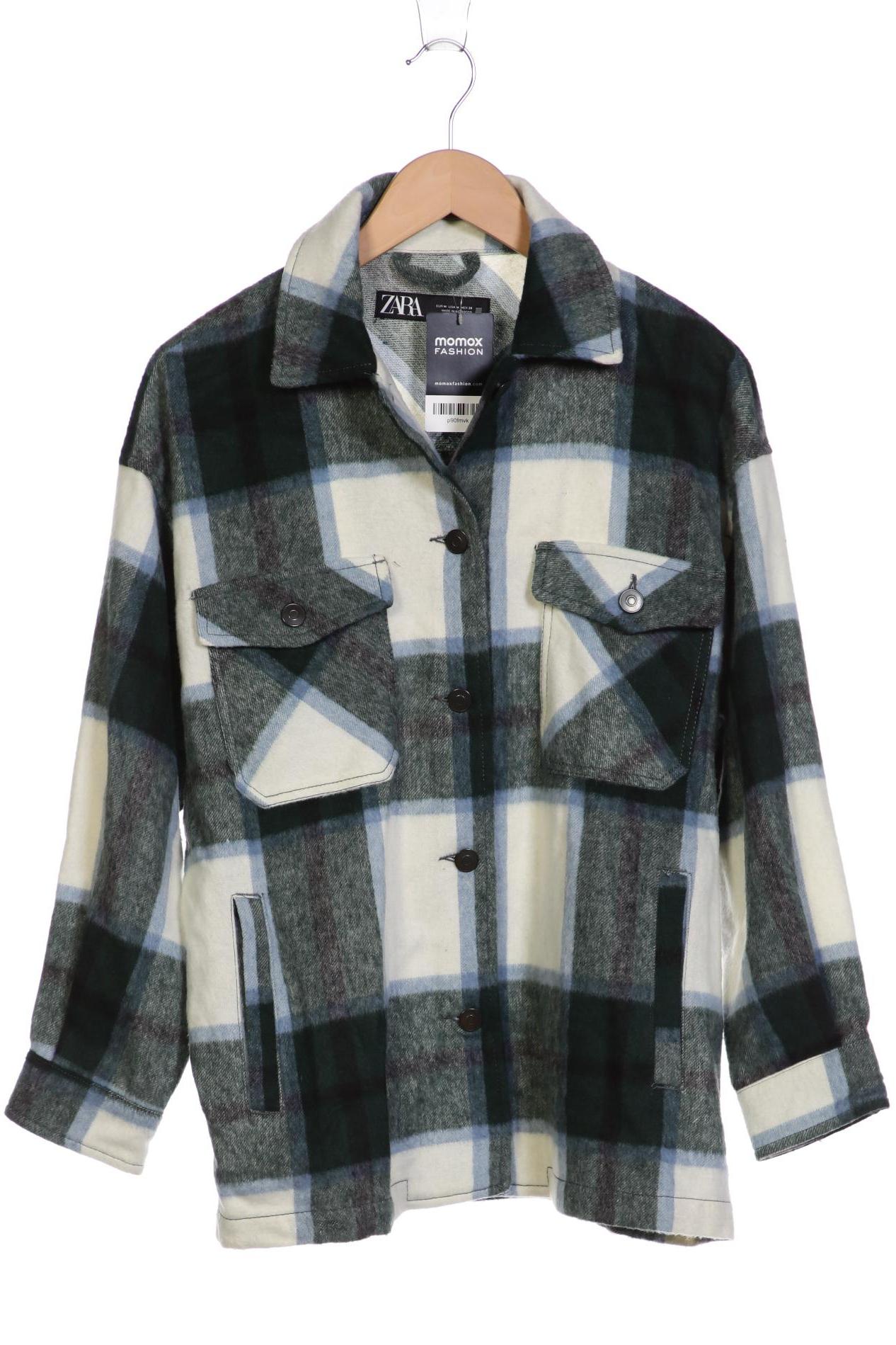 

ZARA Damen Jacke, grün