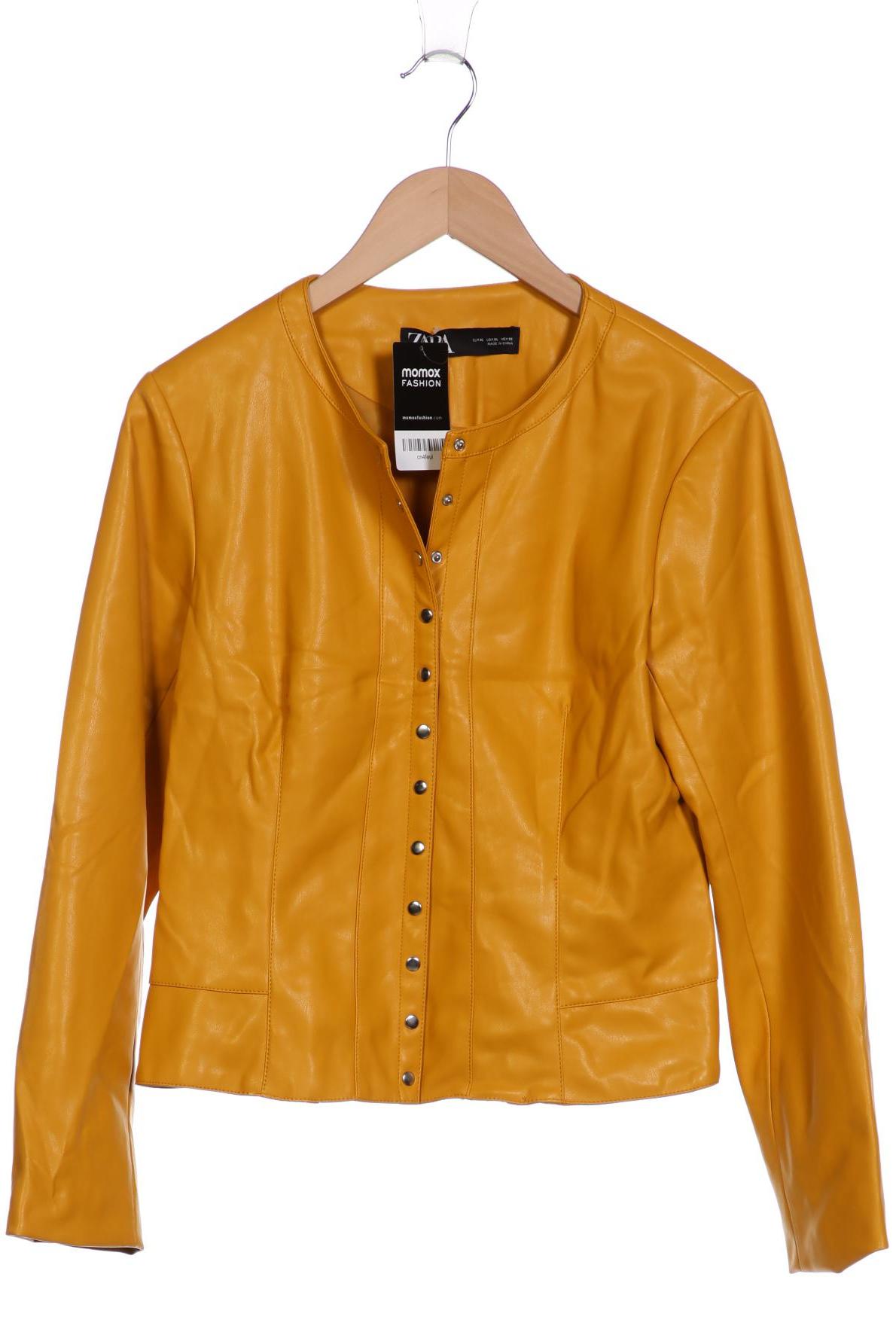 

Zara Damen Jacke, gelb, Gr. 44