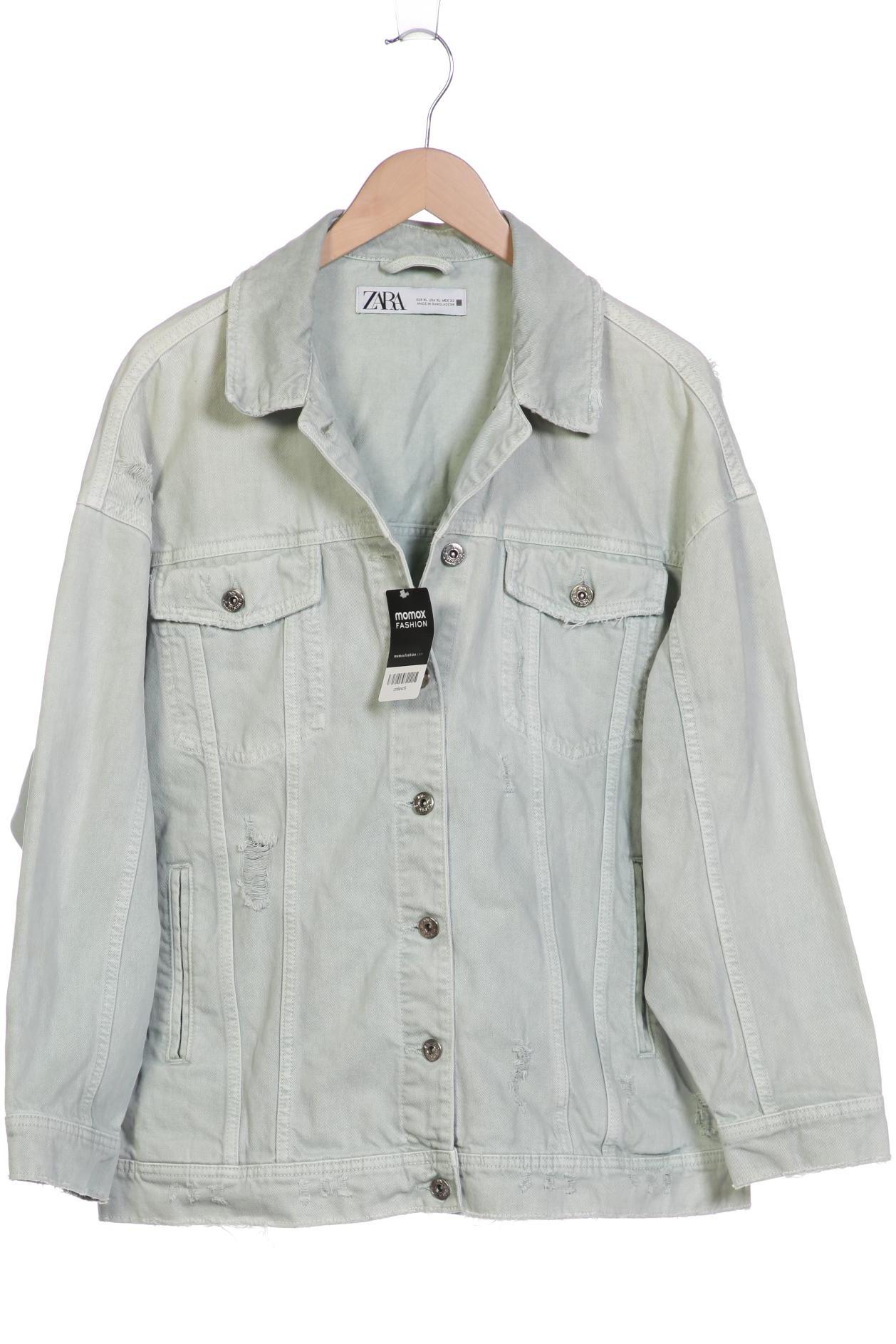 

ZARA Damen Jacke, hellgrün