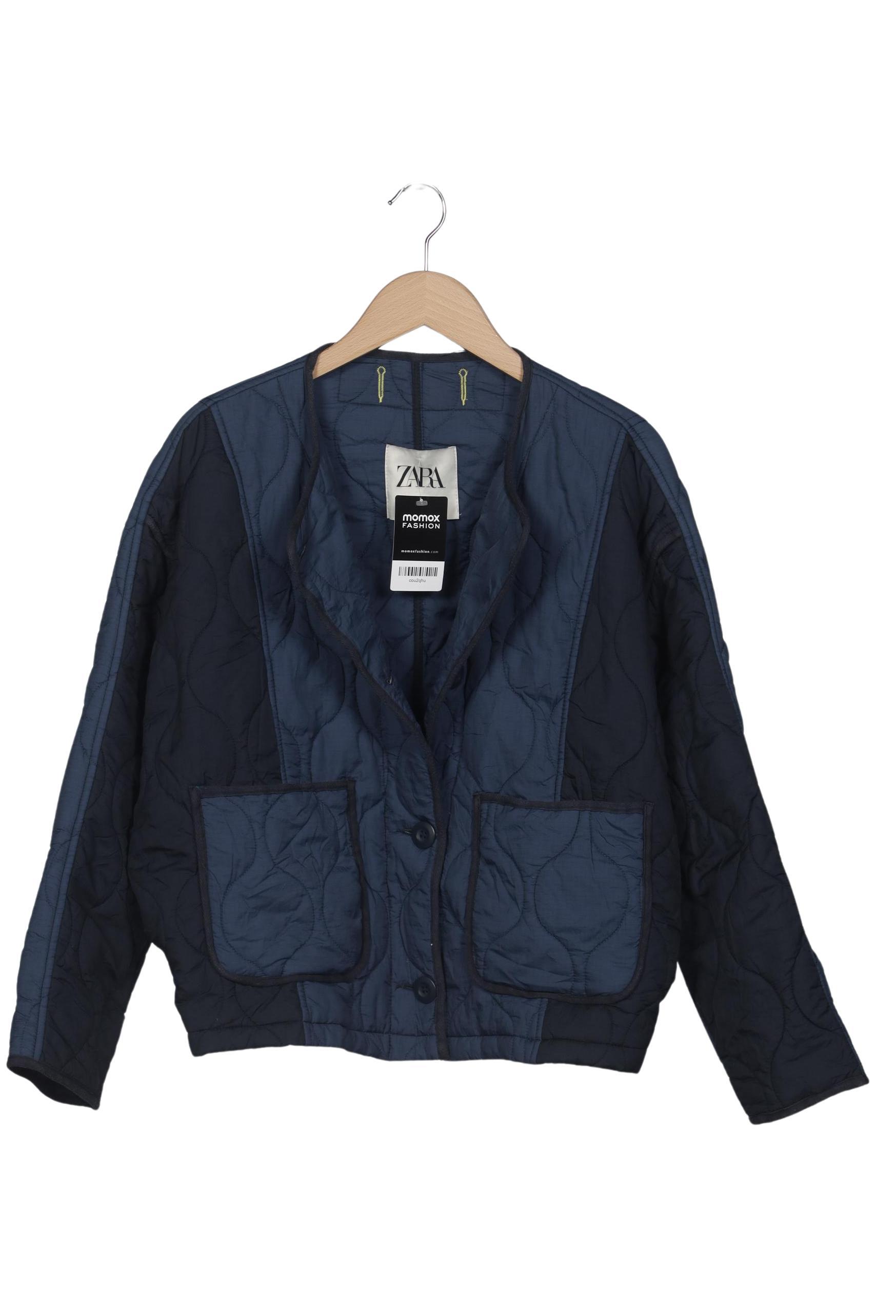 

Zara Damen Jacke, marineblau, Gr. 38