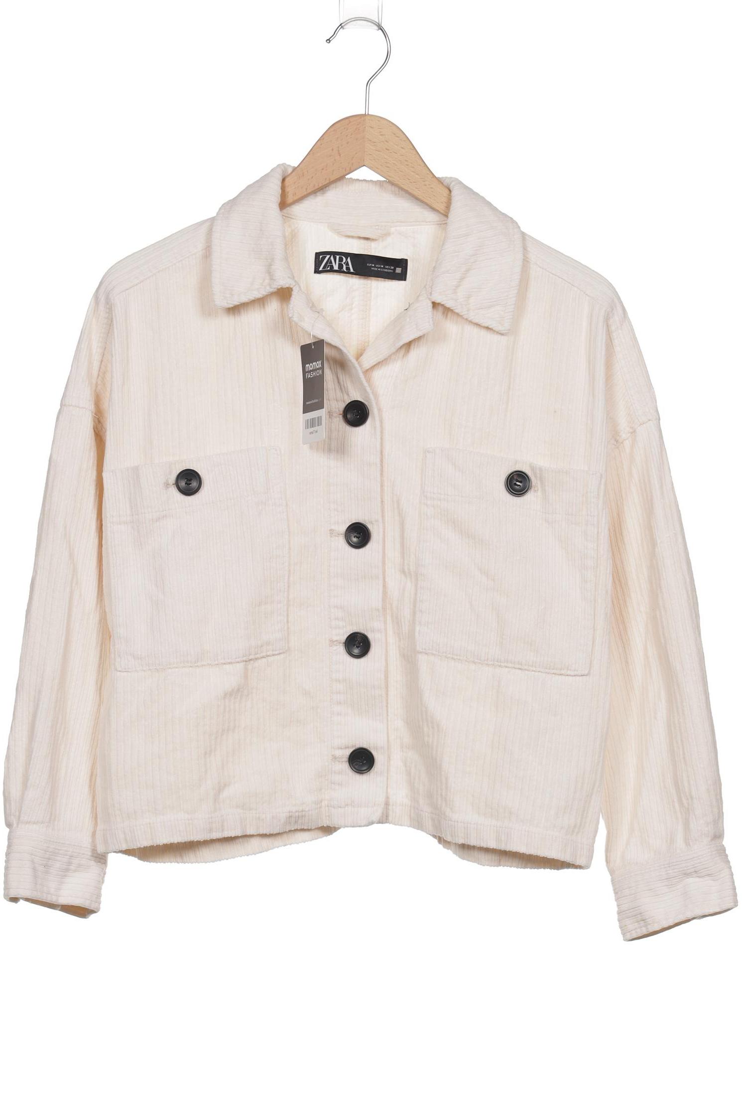 

Zara Damen Jacke, cremeweiß, Gr. 38