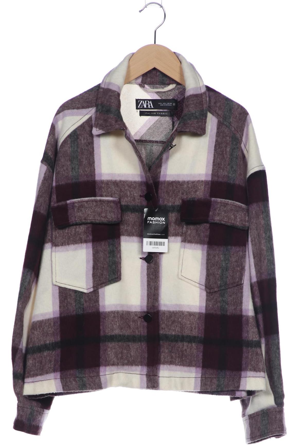 

Zara Damen Jacke, bordeaux, Gr. 42