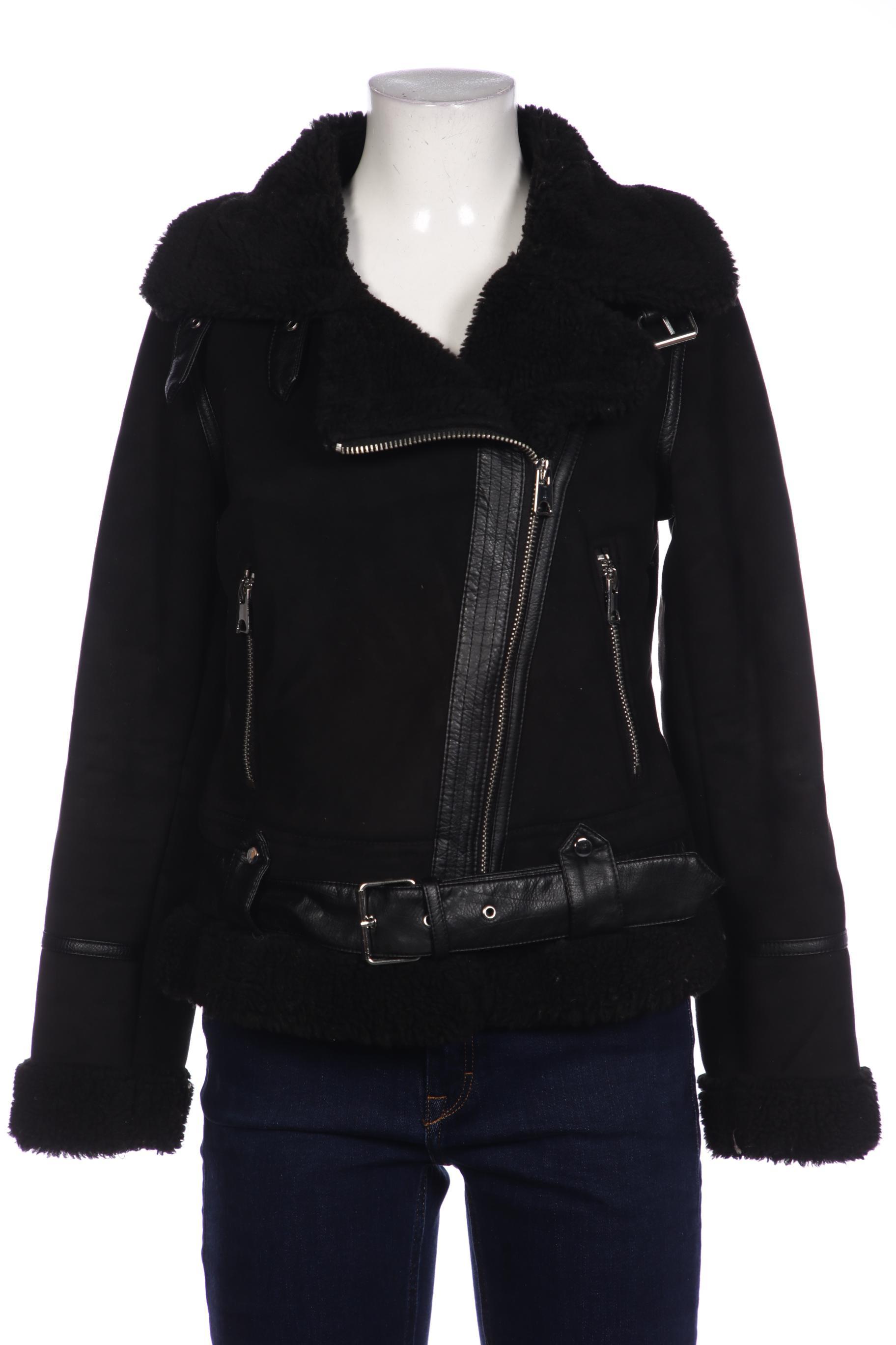 

ZARA Damen Jacke, schwarz