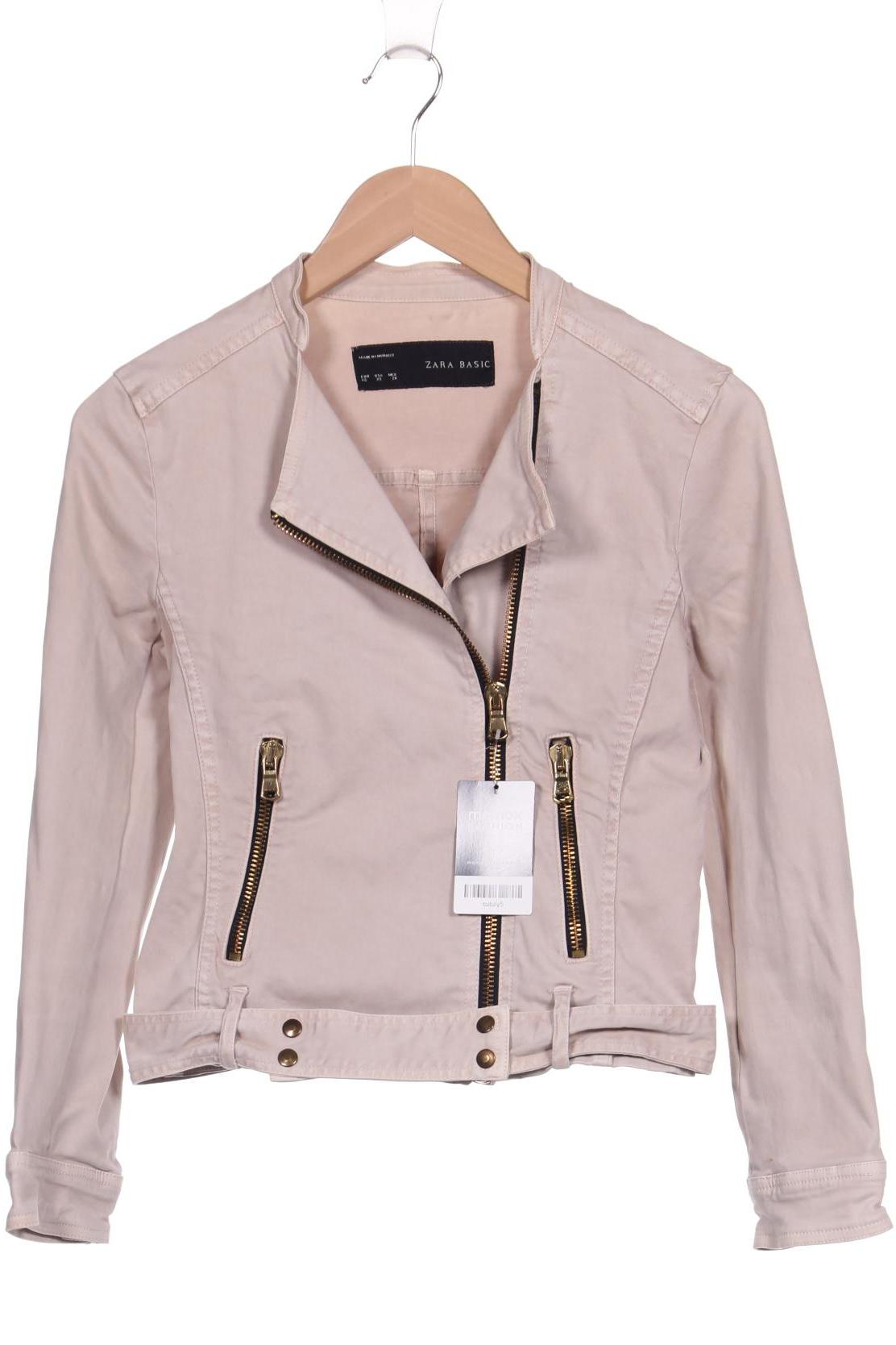 

ZARA Damen Jacke, beige
