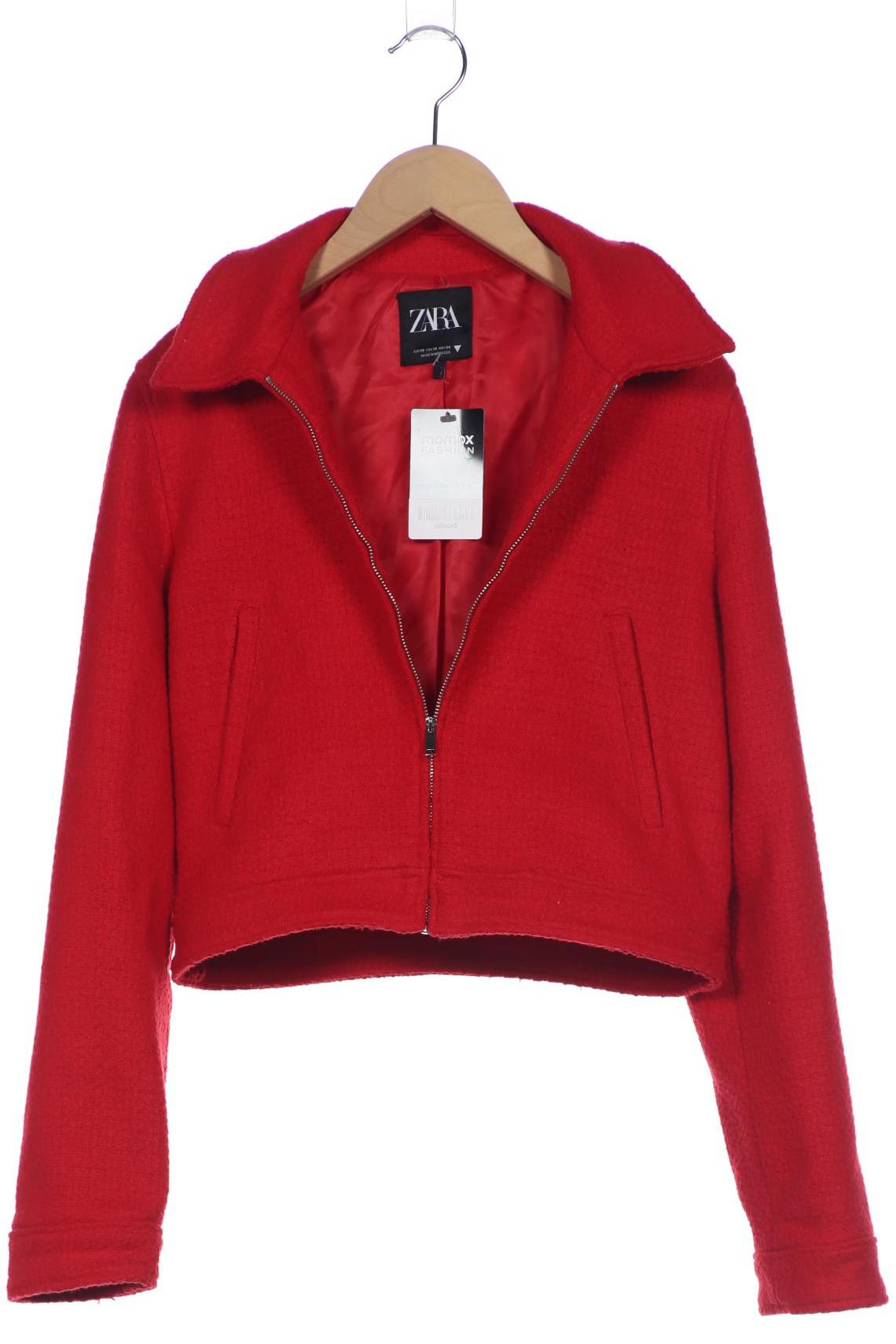 

Zara Damen Jacke, rot, Gr. 34