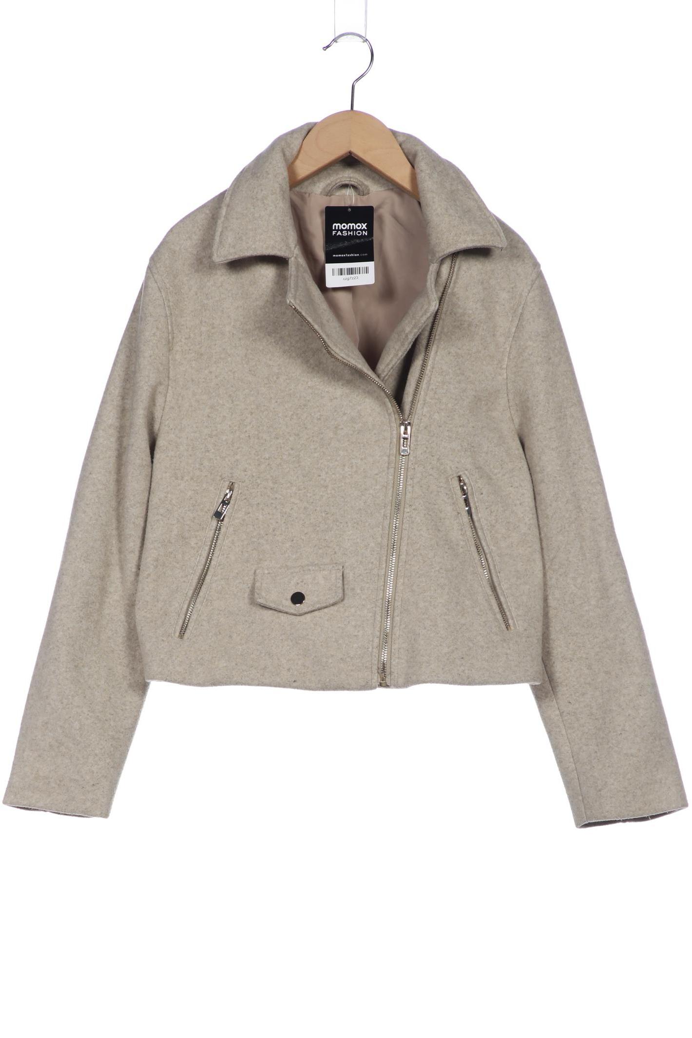 

Zara Damen Jacke, beige, Gr. 34
