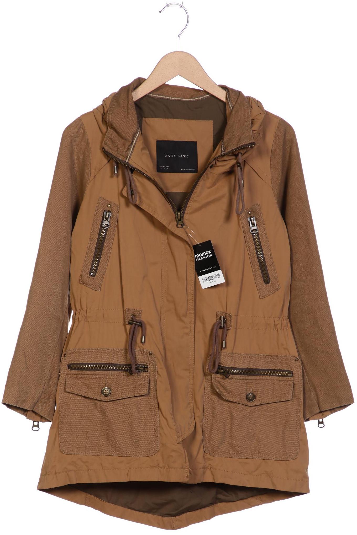 

ZARA Damen Jacke, braun