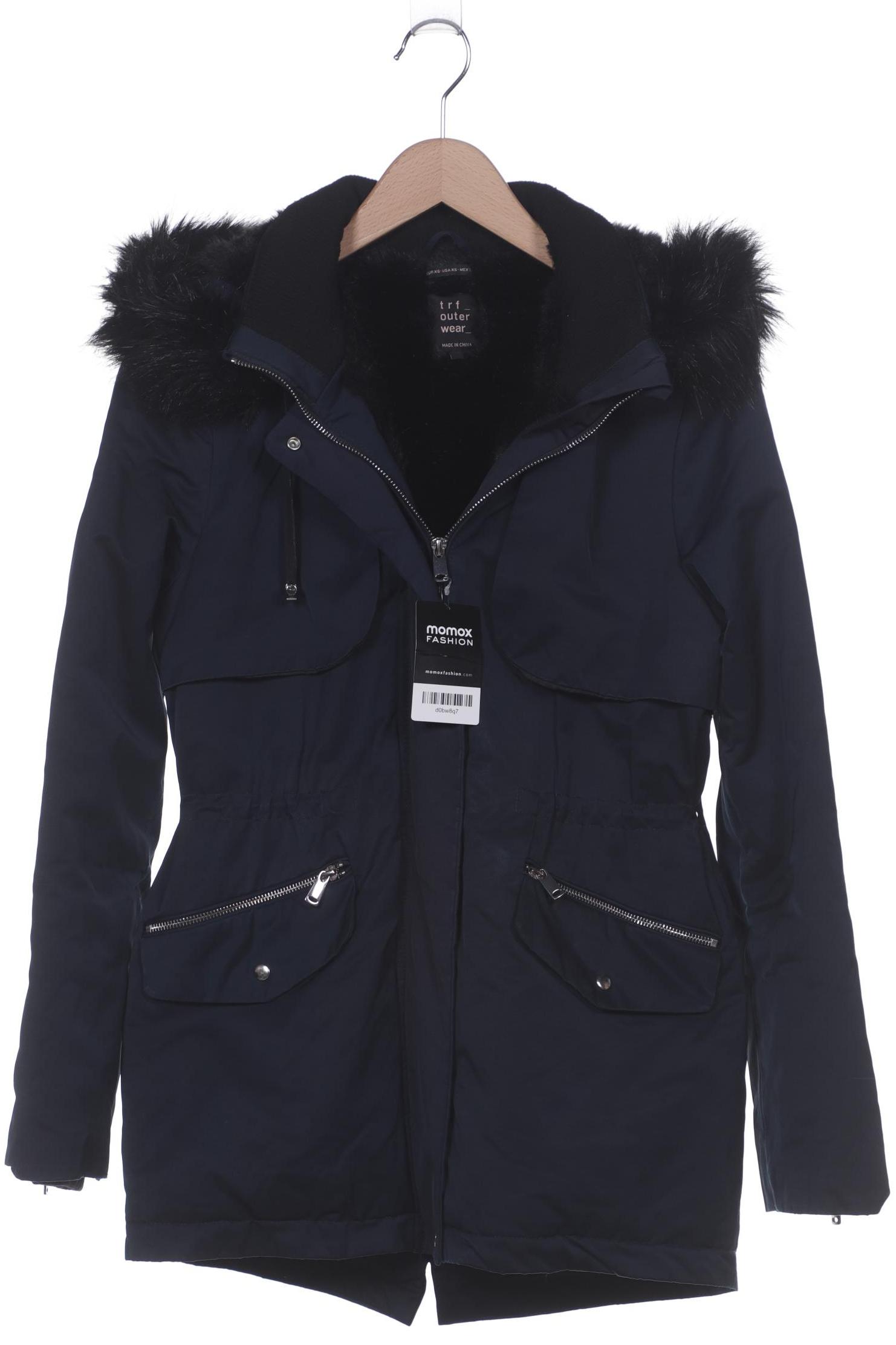 

Zara Damen Jacke, marineblau, Gr. 34