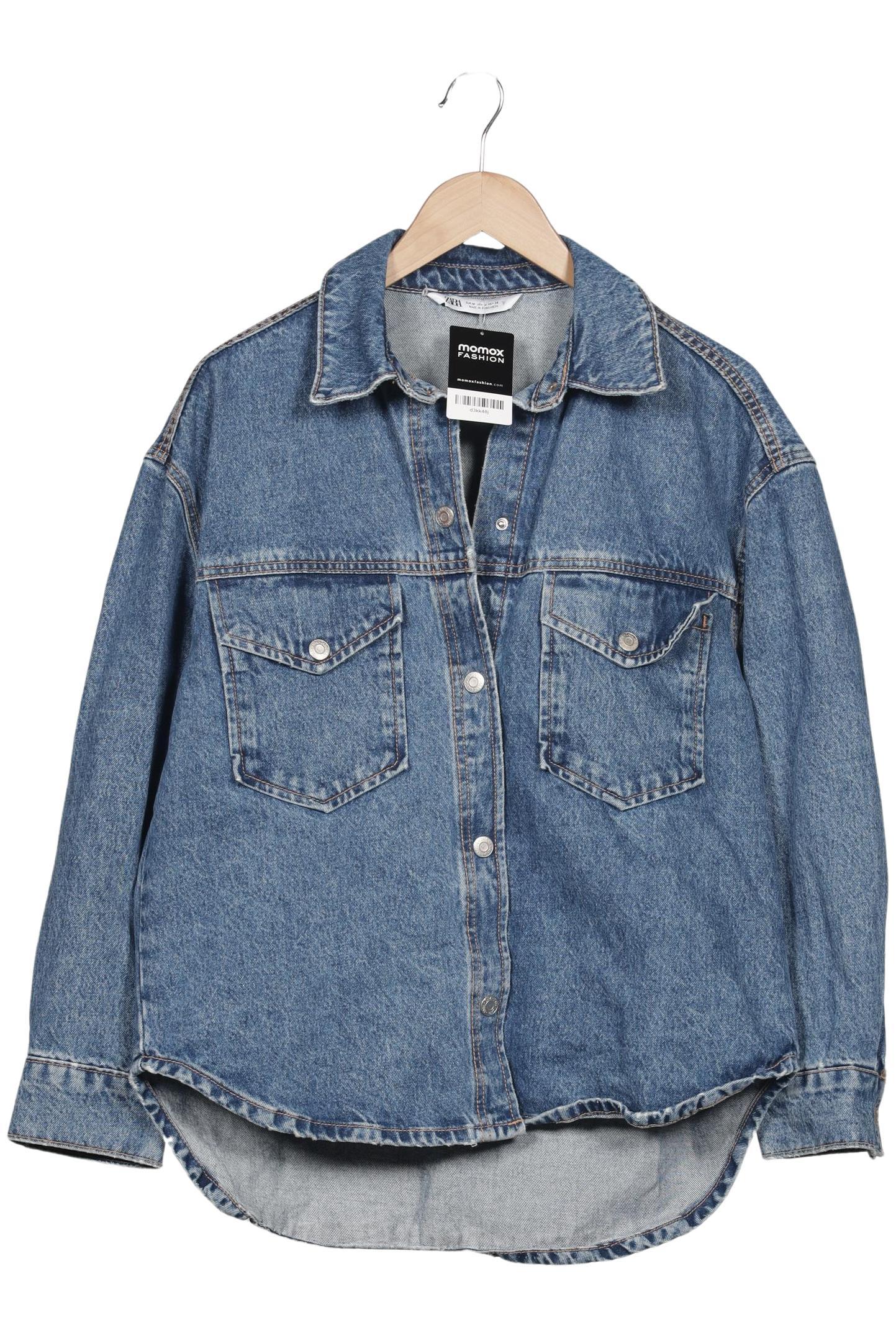 

Zara Damen Jacke, blau, Gr. 38