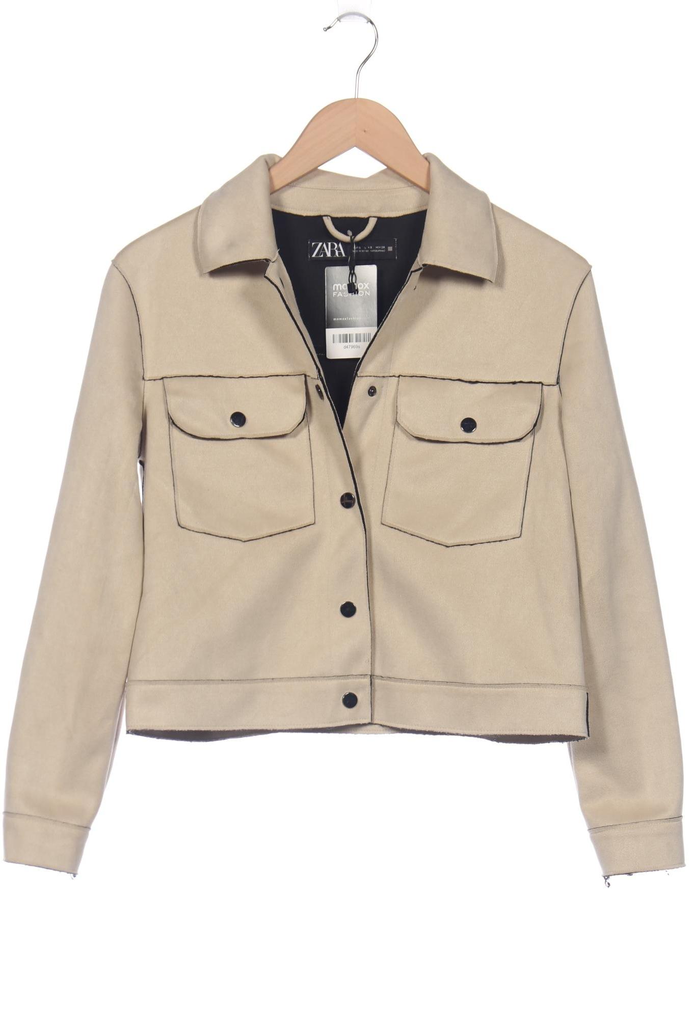 

Zara Damen Jacke, cremeweiß, Gr. 36