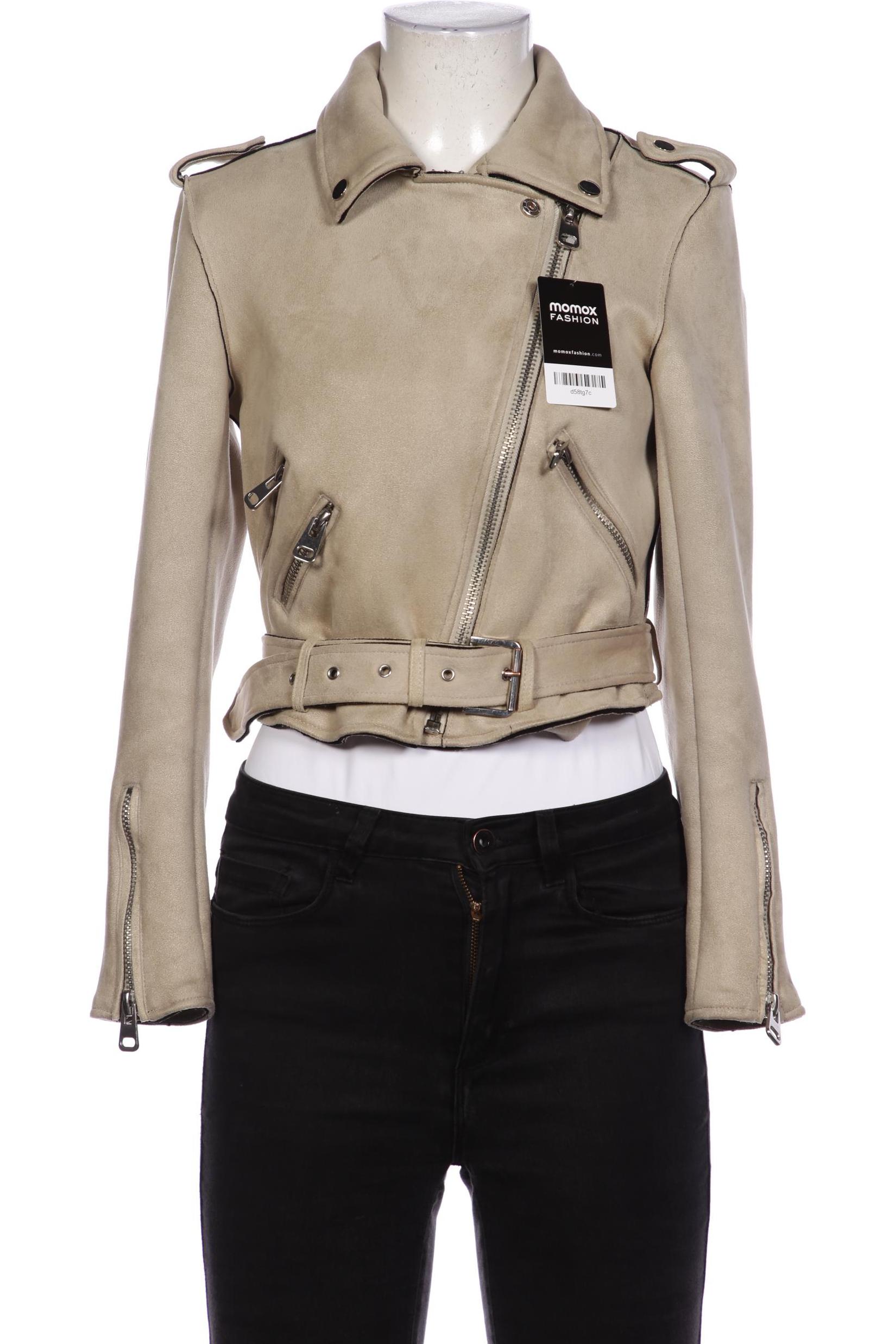 

Zara Damen Jacke, beige, Gr. 36