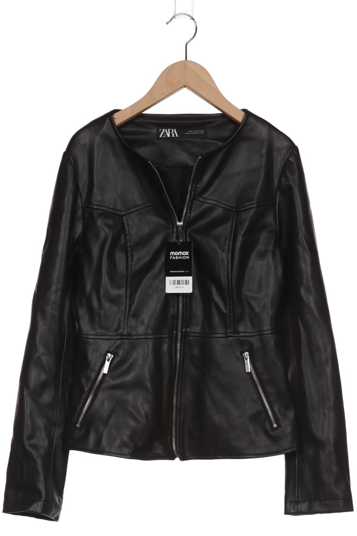 

ZARA Damen Jacke, schwarz