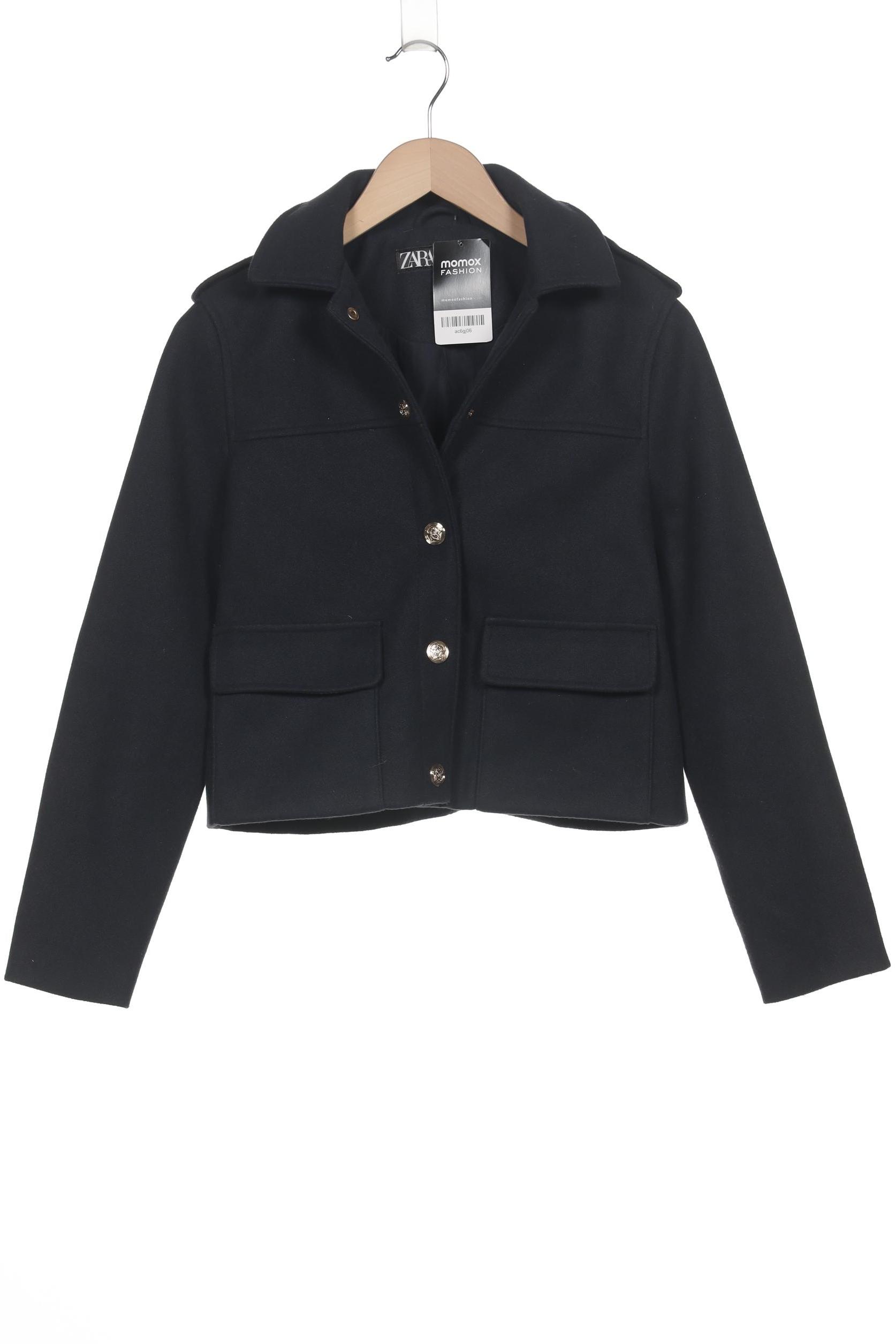 

Zara Damen Jacke, marineblau, Gr. 34