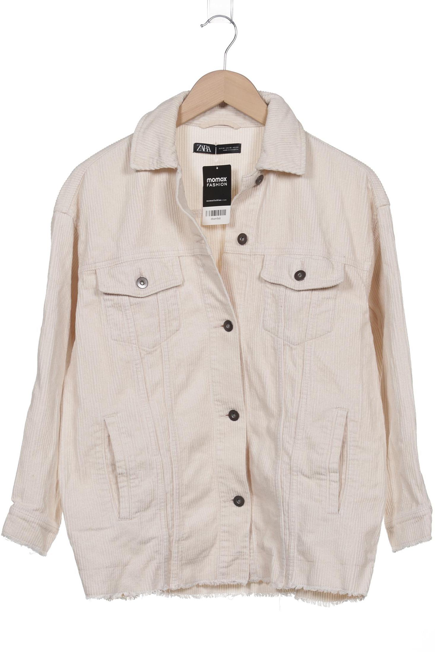 

Zara Damen Jacke, cremeweiß, Gr. 34