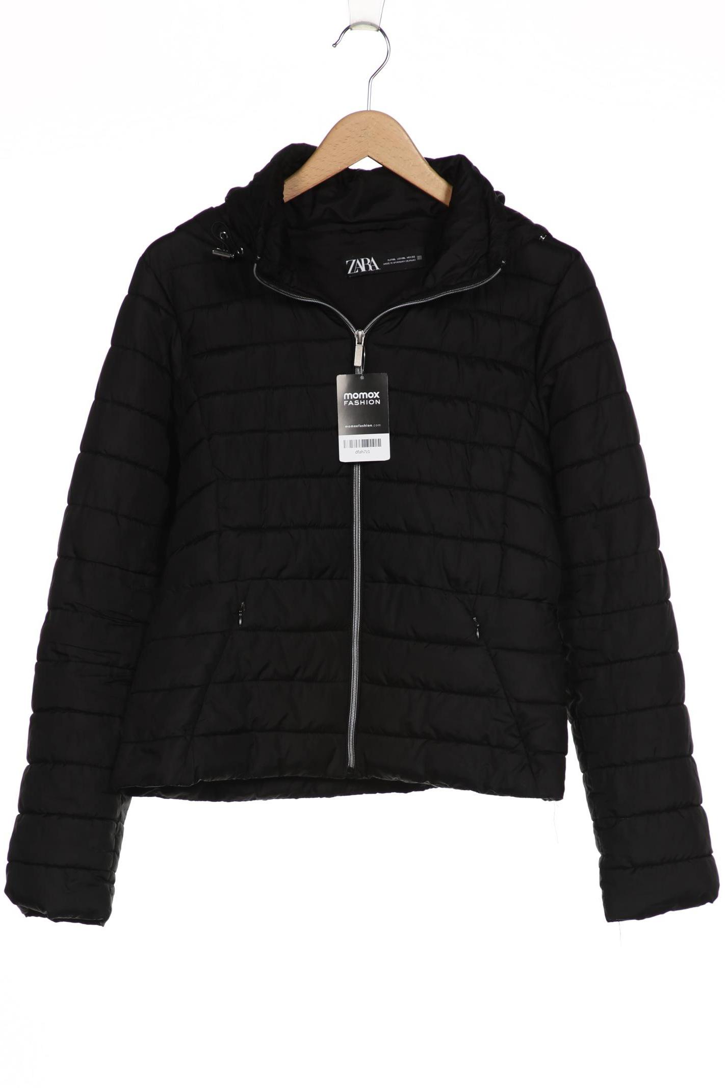 

ZARA Damen Jacke, schwarz