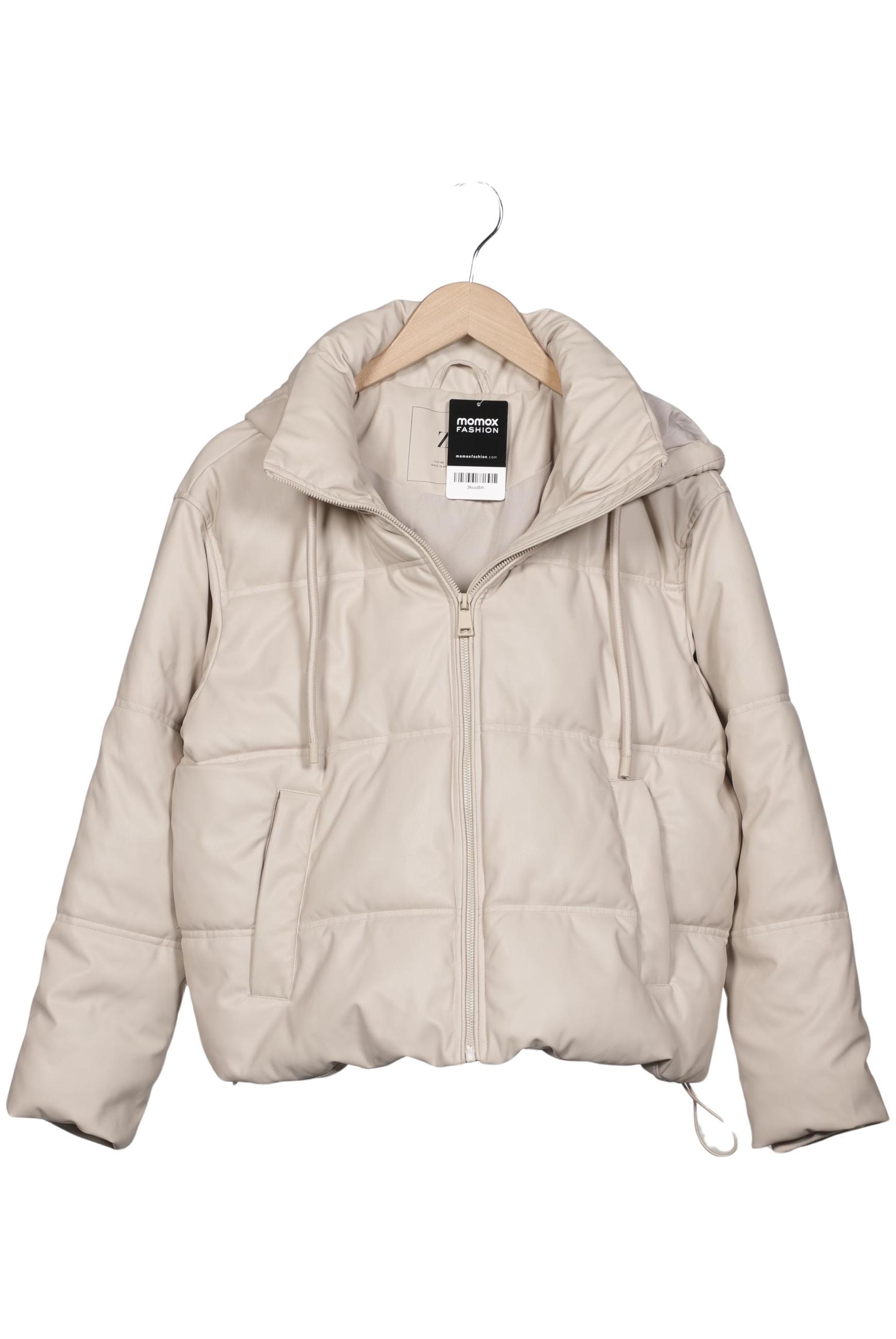 

Zara Damen Jacke, beige, Gr. 34