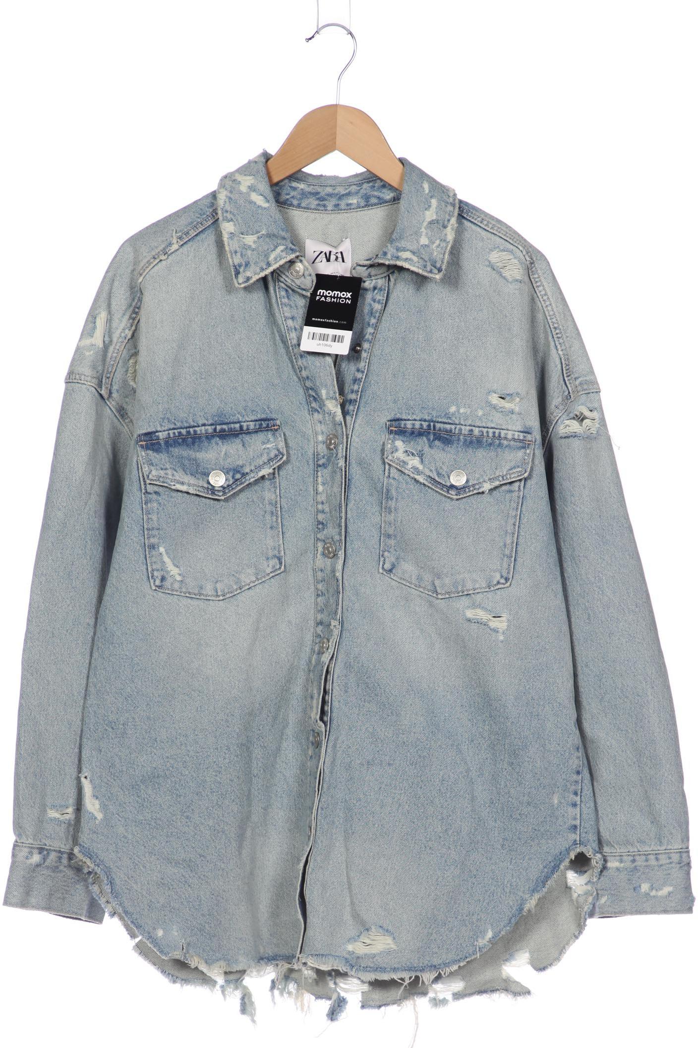 

Zara Damen Jacke, blau, Gr. 36