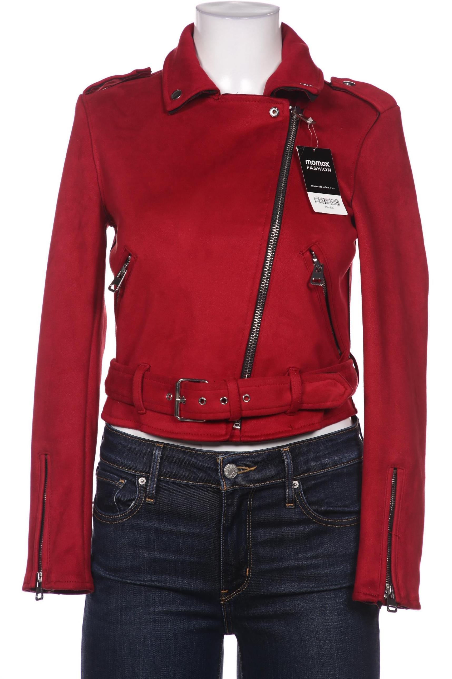 

Zara Damen Jacke, bordeaux, Gr. 38