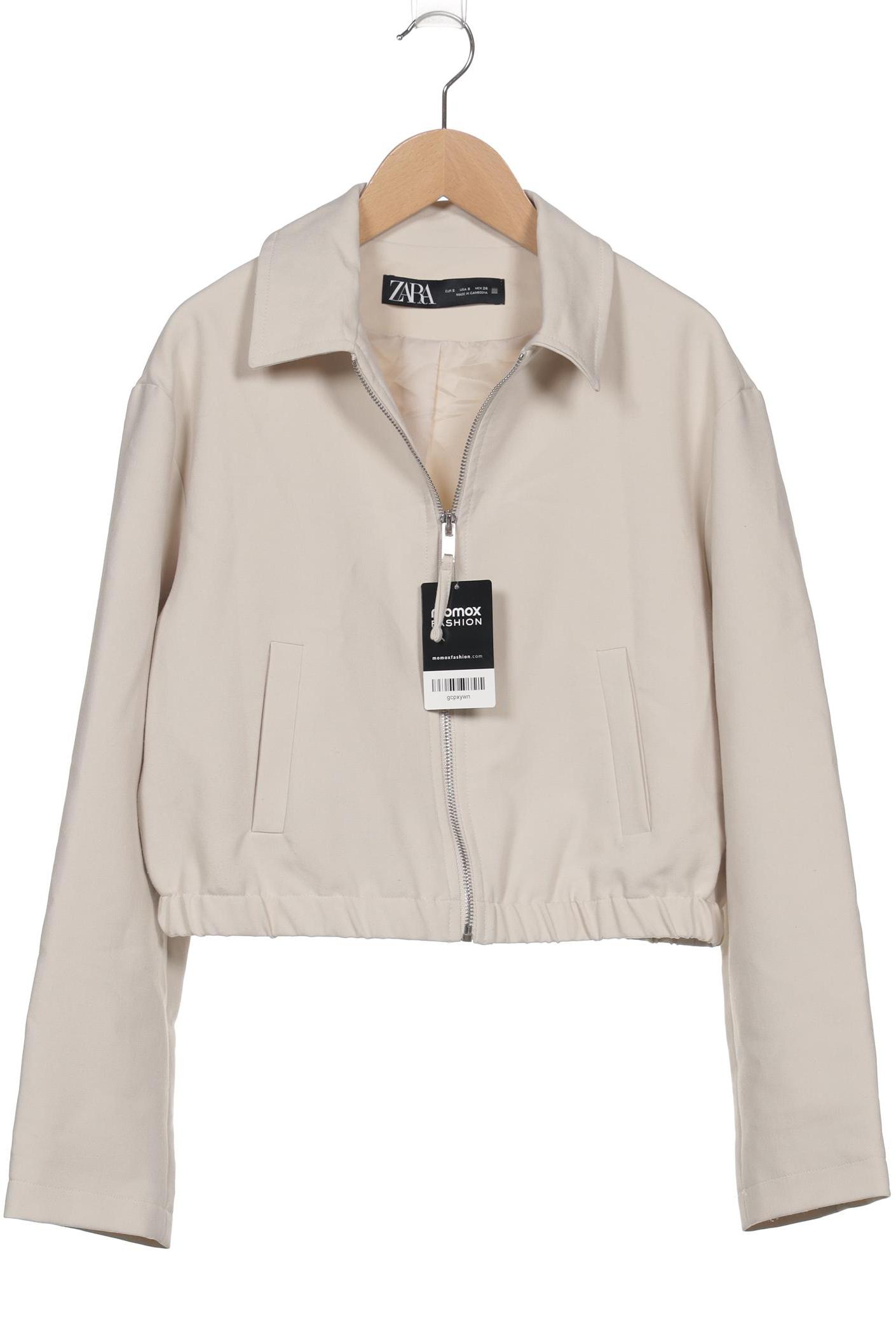 

Zara Damen Jacke, cremeweiß, Gr. 36