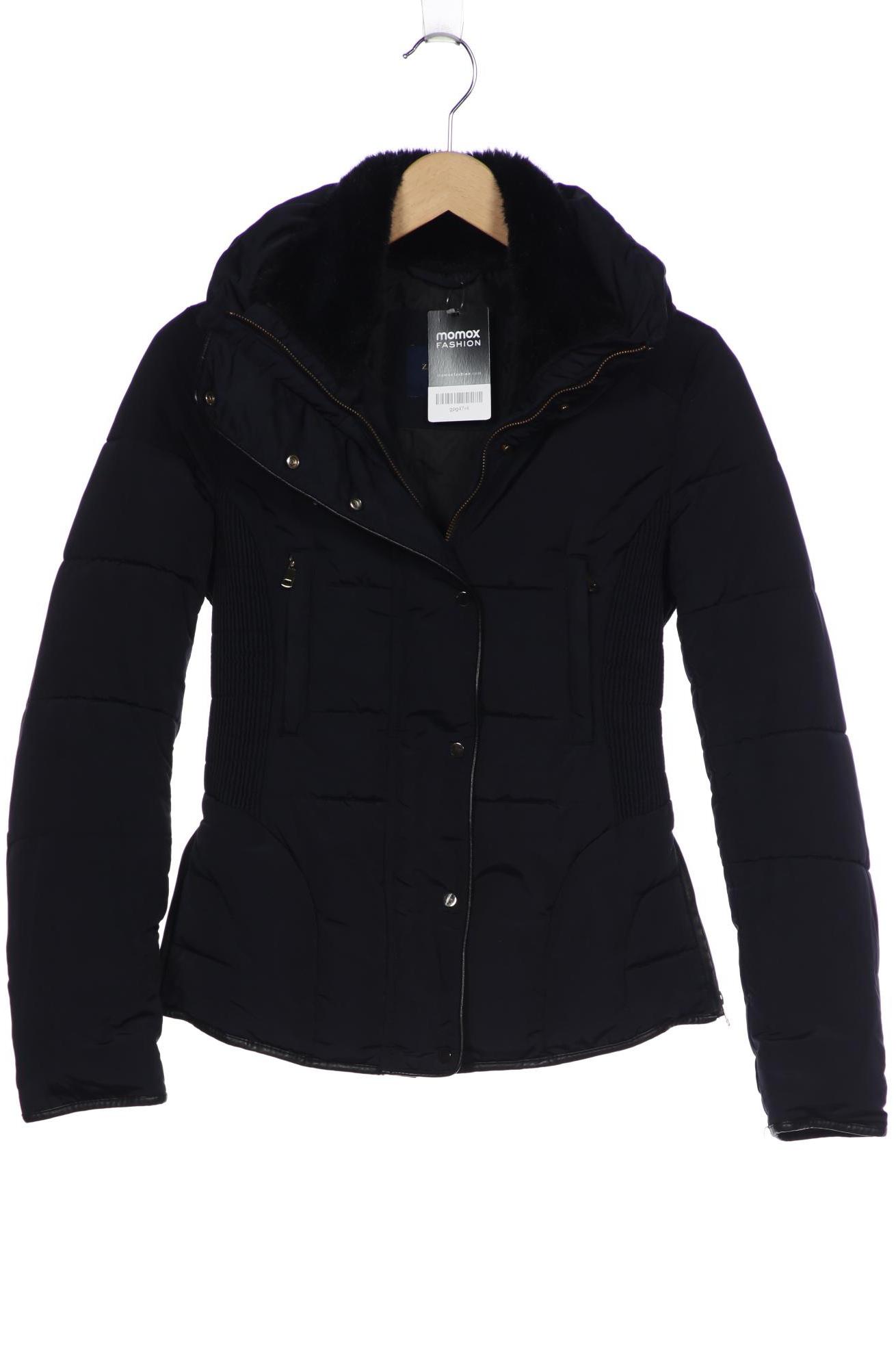 

ZARA Damen Jacke, marineblau