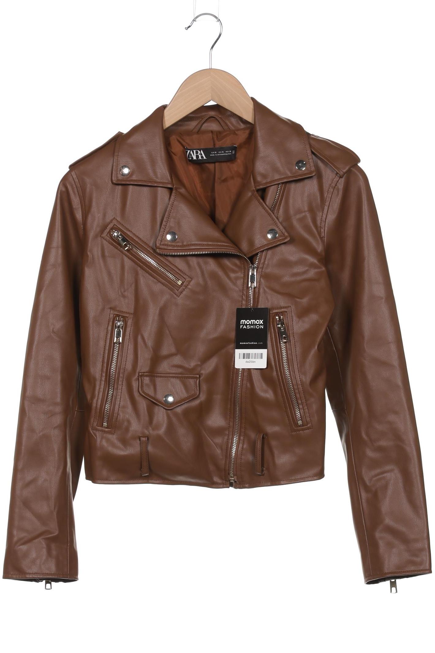 

Zara Damen Jacke, braun, Gr. 36