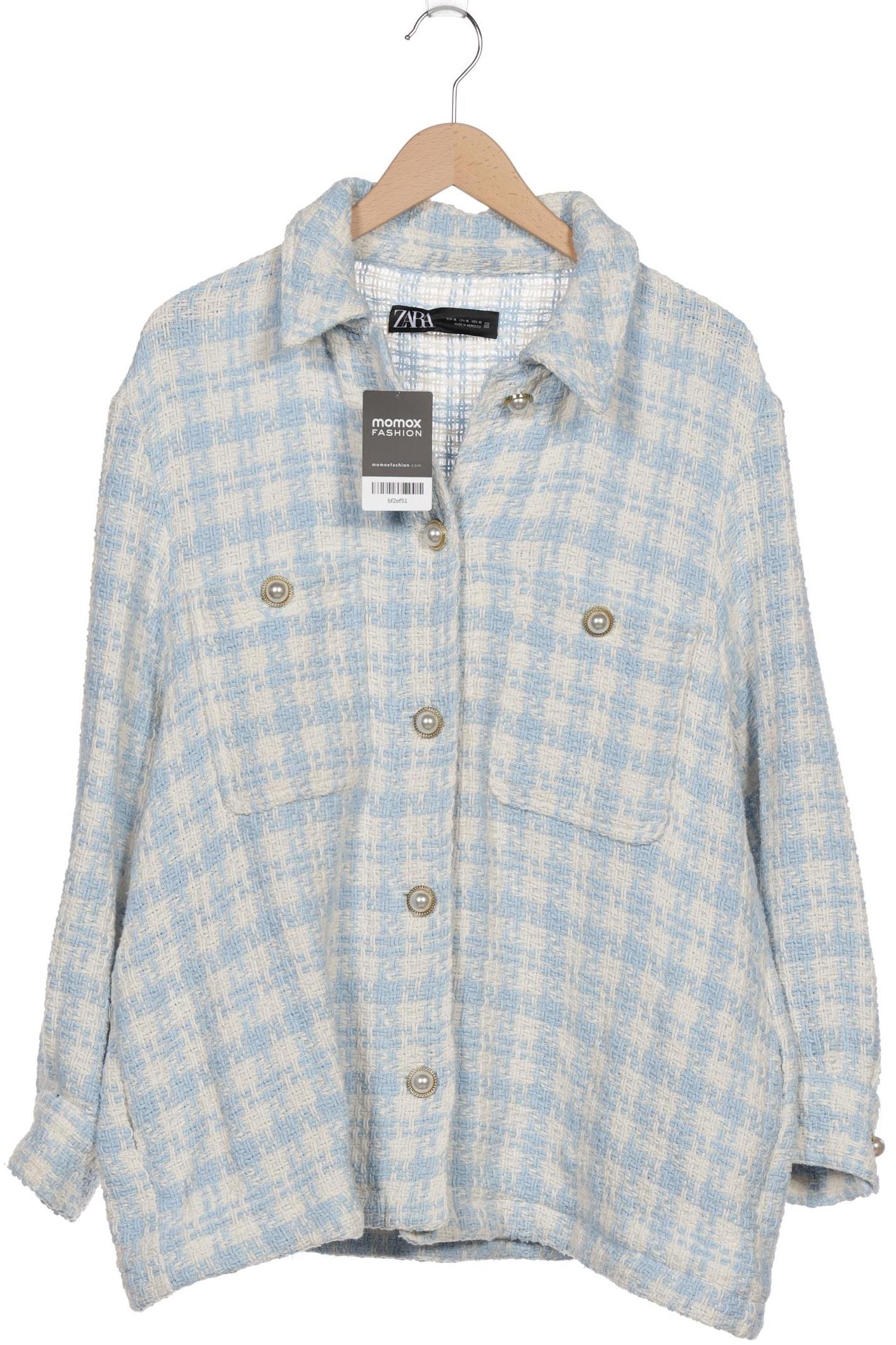 

Zara Damen Jacke, hellblau, Gr. 44